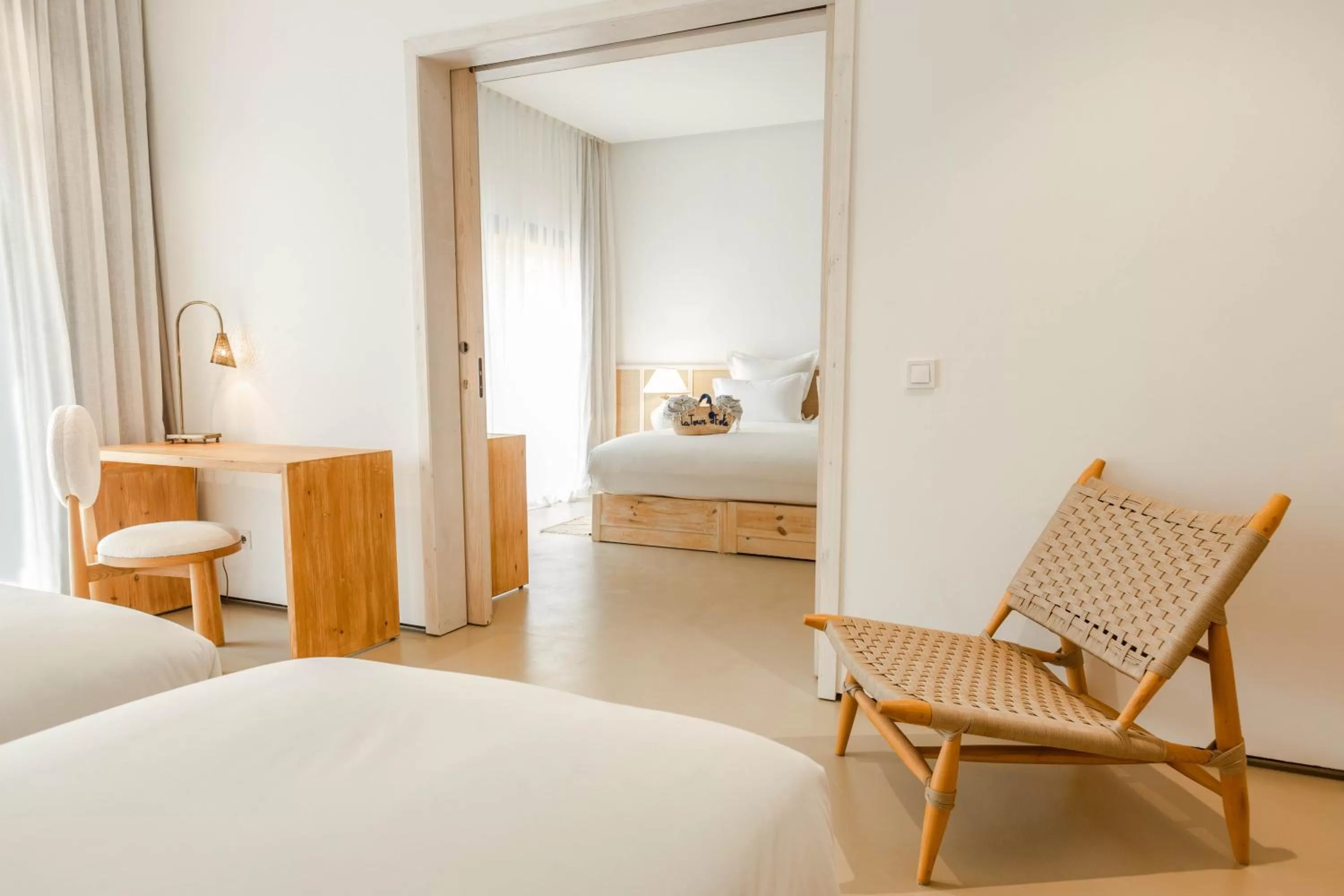 Bed in La Tour d'Eole