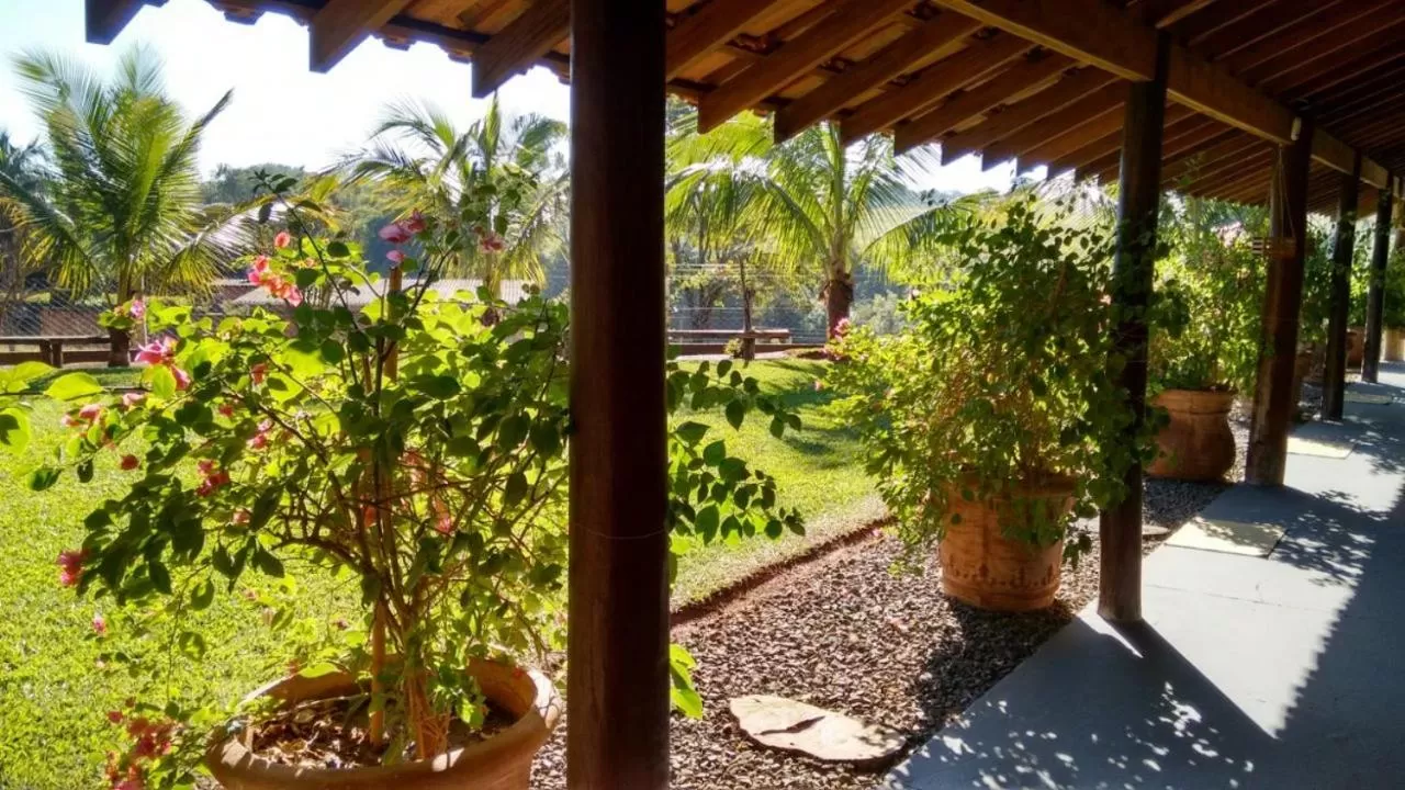 Garden in Pousada Sorocabana