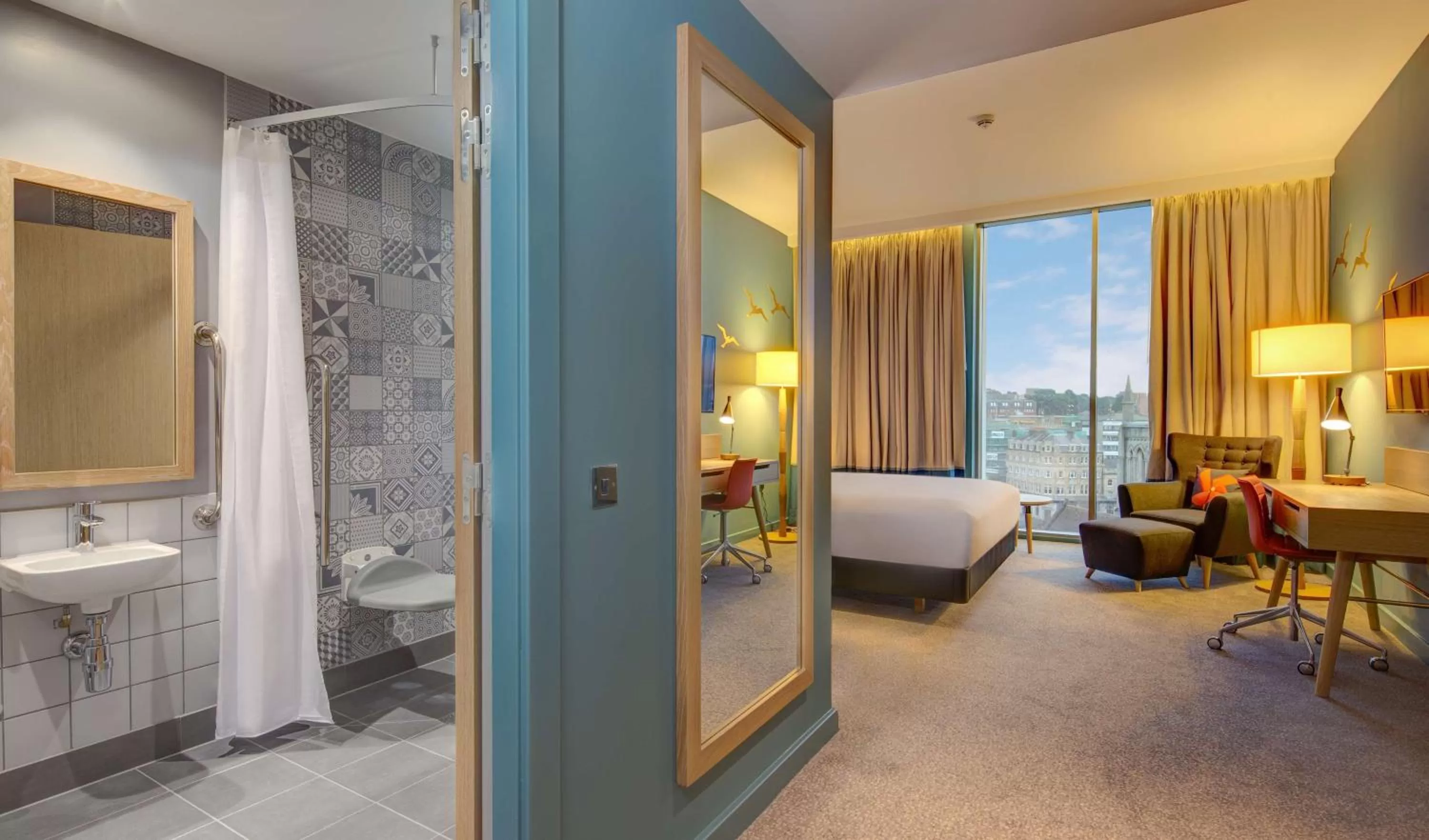 Bed in Hilton Bournemouth