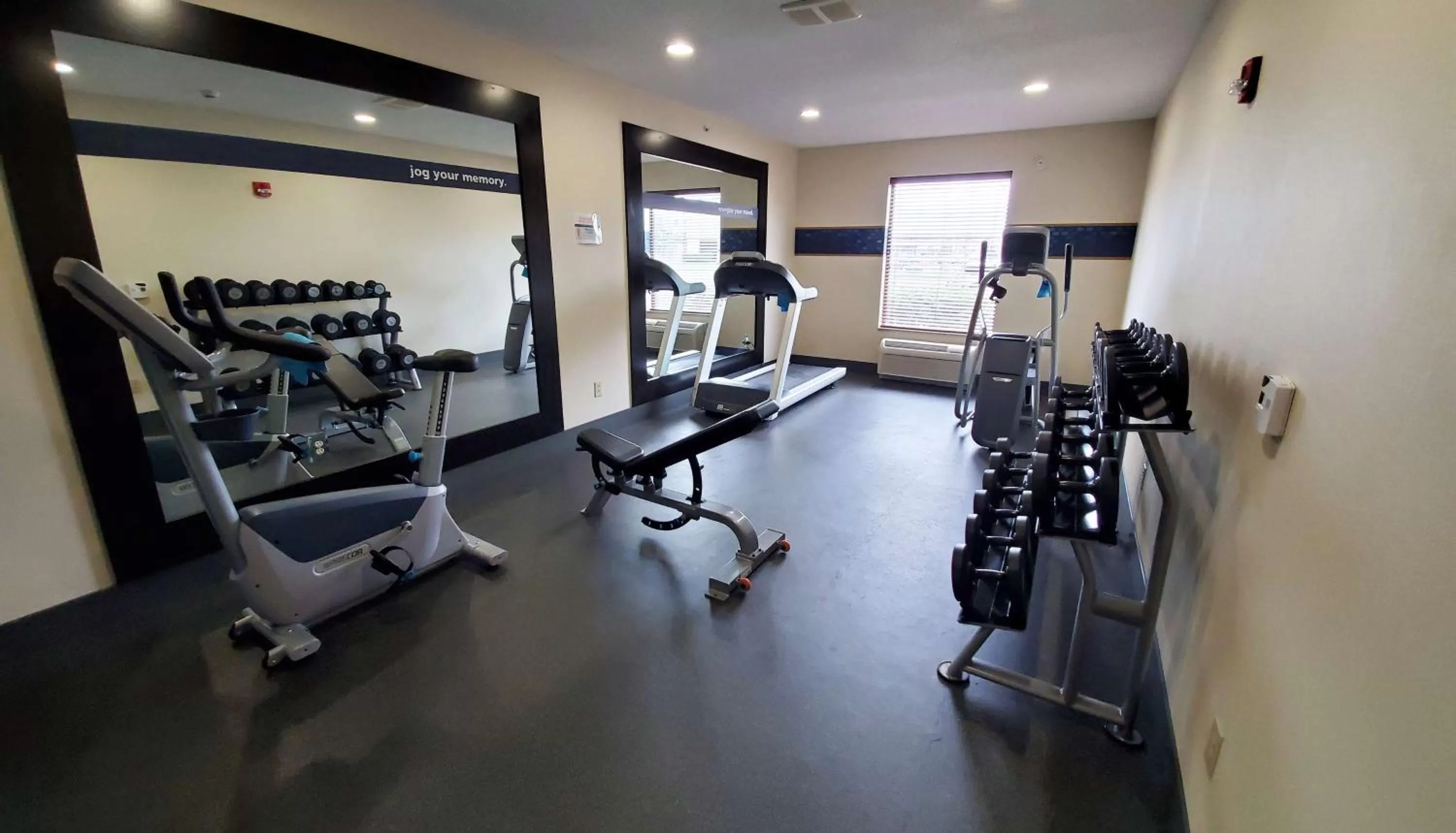 Fitness centre/facilities in Hampton Inn Plover-Stevens Point