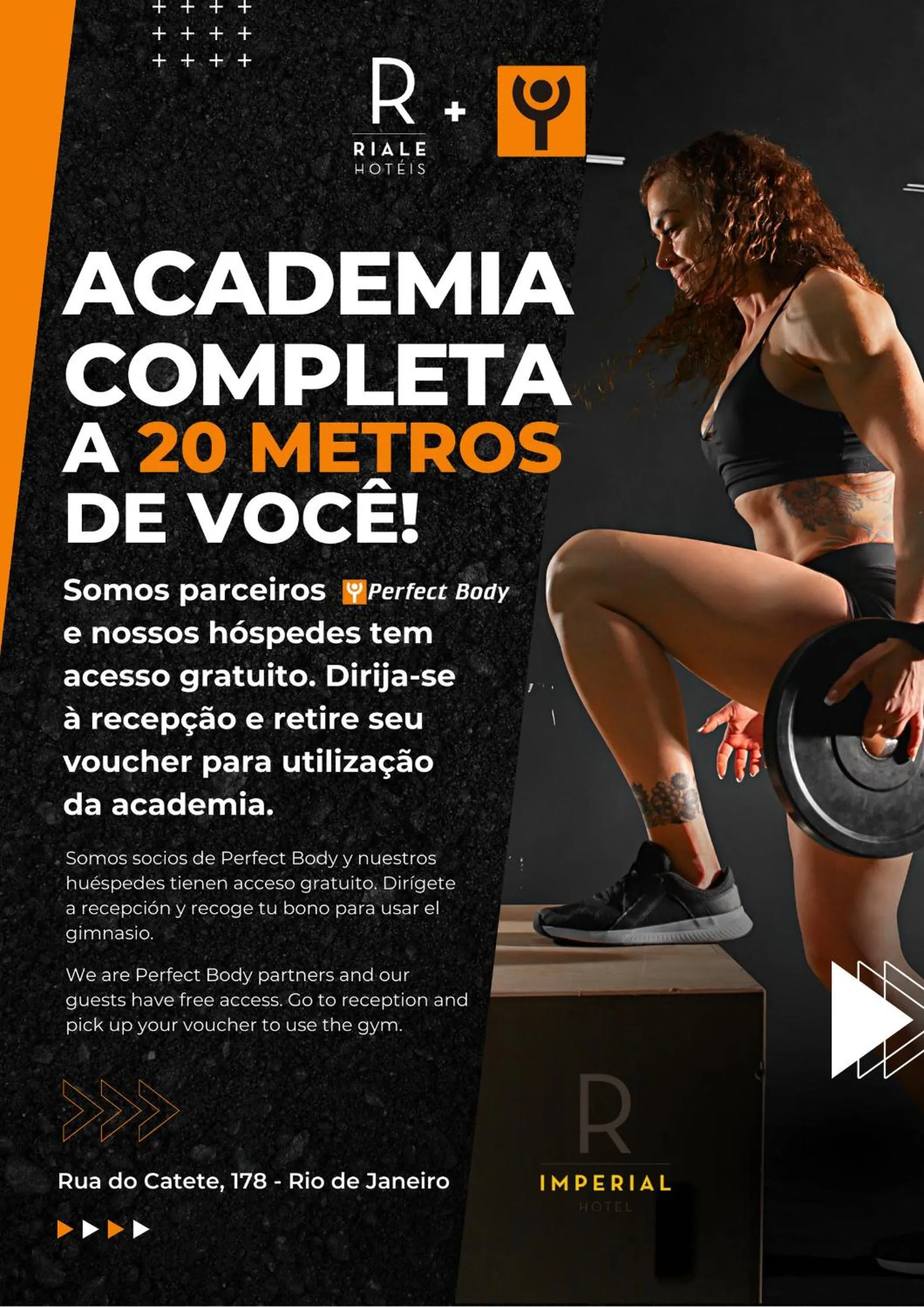 Fitness centre/facilities in Riale Imperial Flamengo