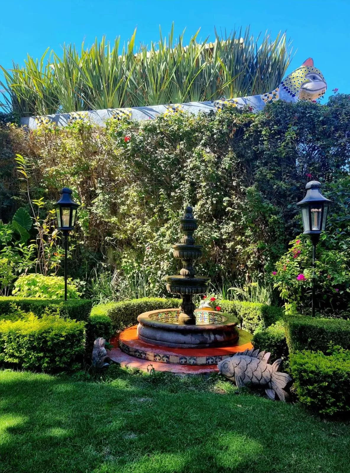 Garden in Hacienda de las Flores