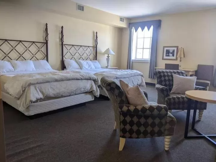 Bed in Rockwell Suites