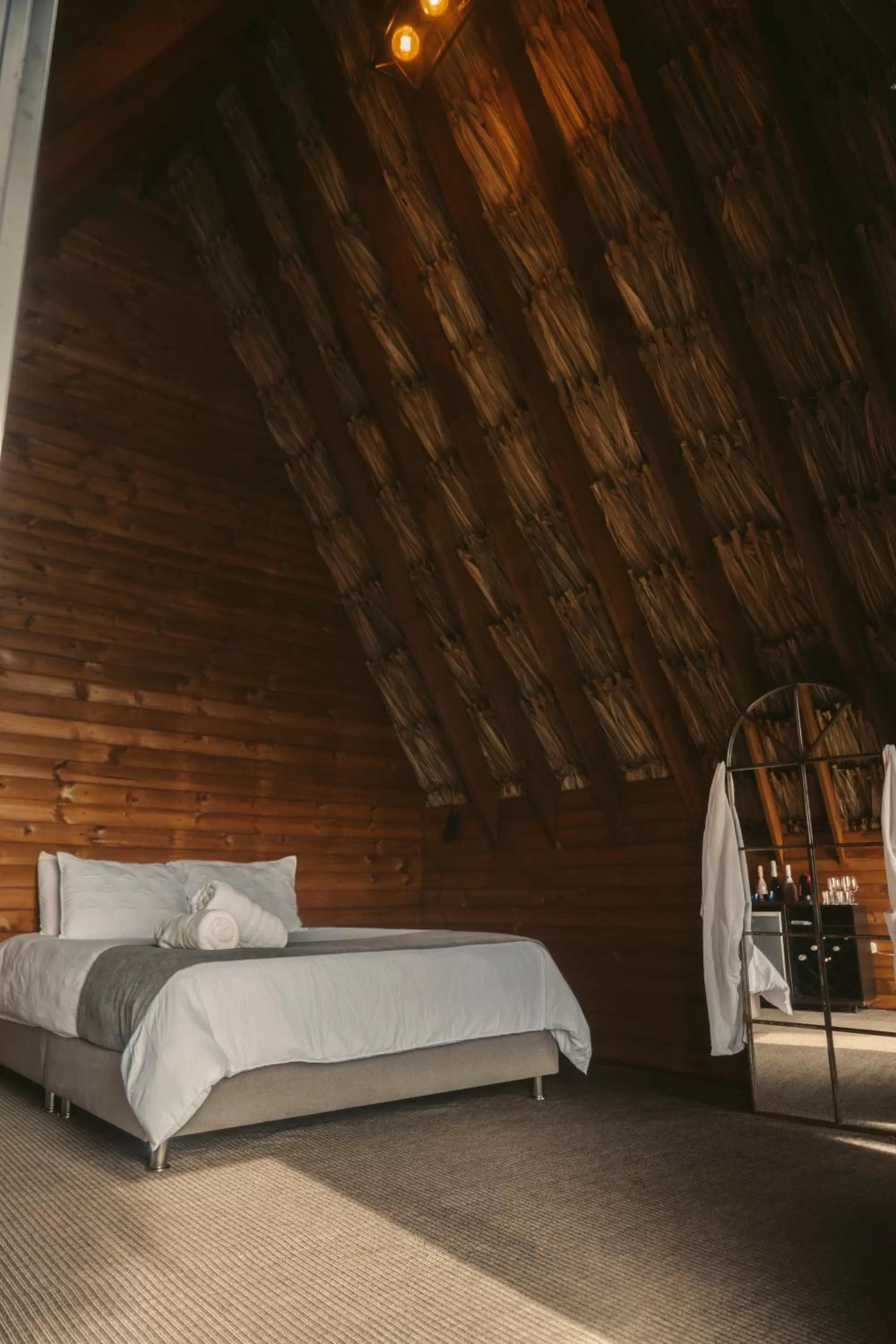 Bed in La Cima Eco Hotel