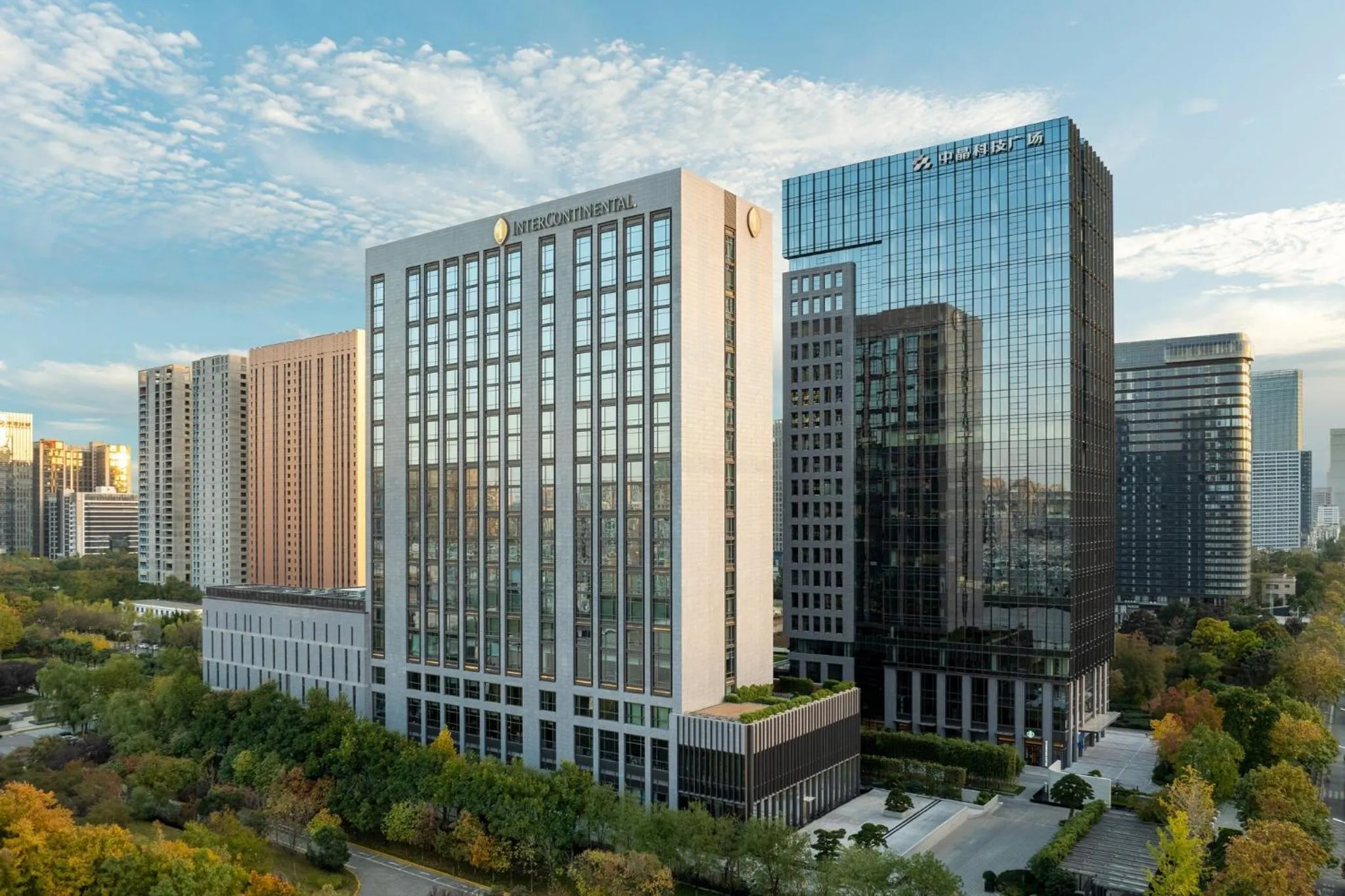 Property building in InterContinental Xi'an Hi-Tech Zone