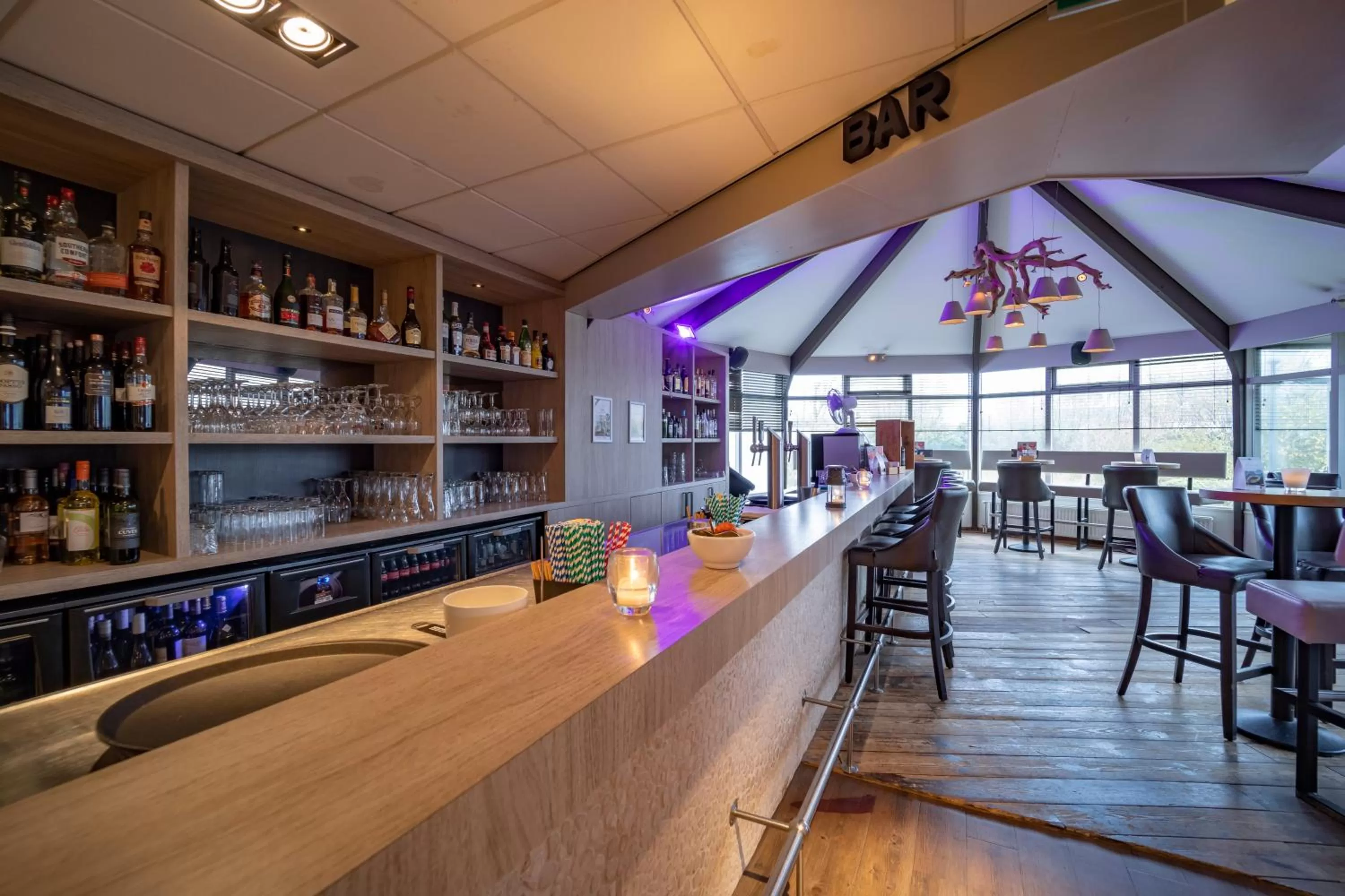 Lounge or bar in Fletcher Zuiderduin Beachhotel