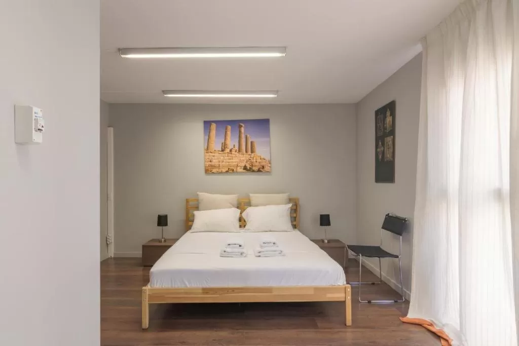 Bedroom, Bed in Arditou Akropolis Apartments-Suites