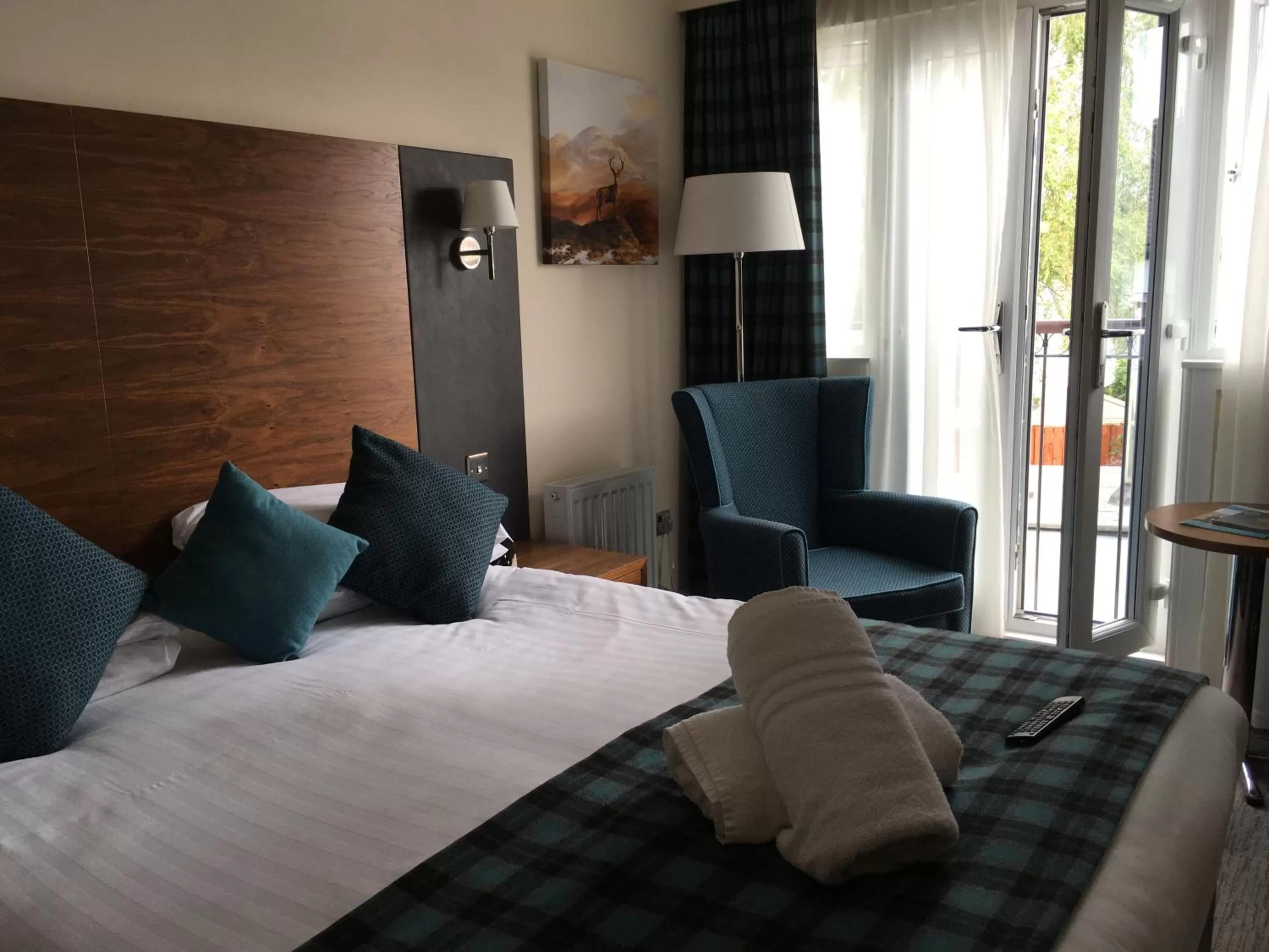 Bed in The Winnock Hotel