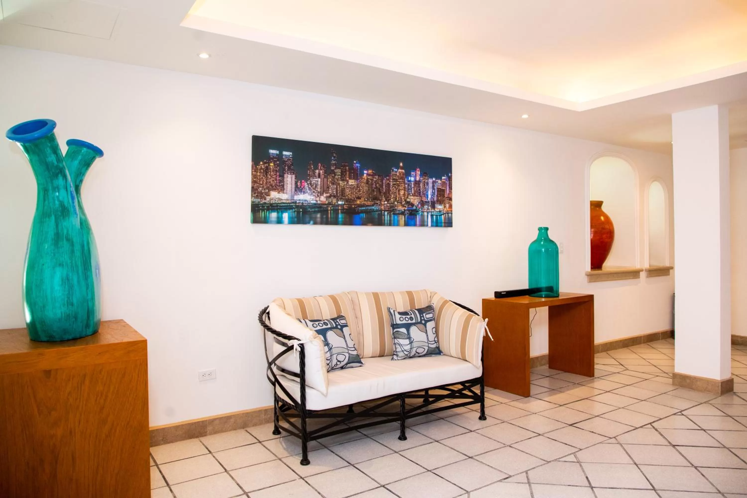 Living room in Hotel Boutique Plaza Doradas