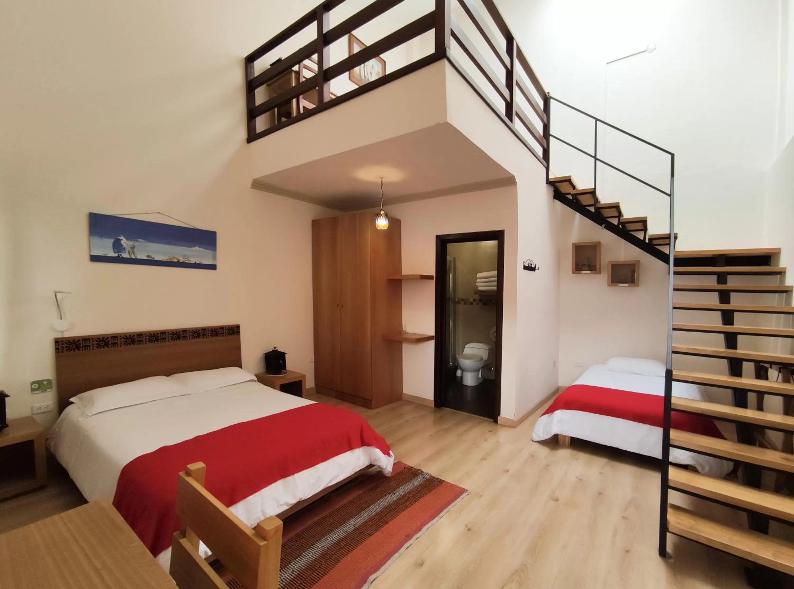 Bed in Hotel Casa Merced