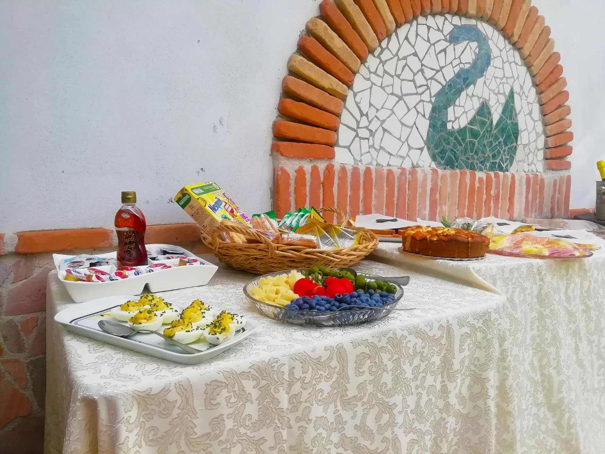 Food and drinks in B&B Maison Villa Vittorio