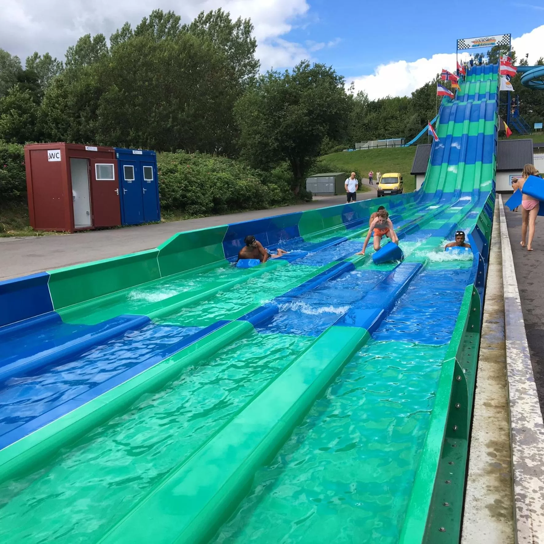 Aqua park in Tryde 1303 B&B på Österlen