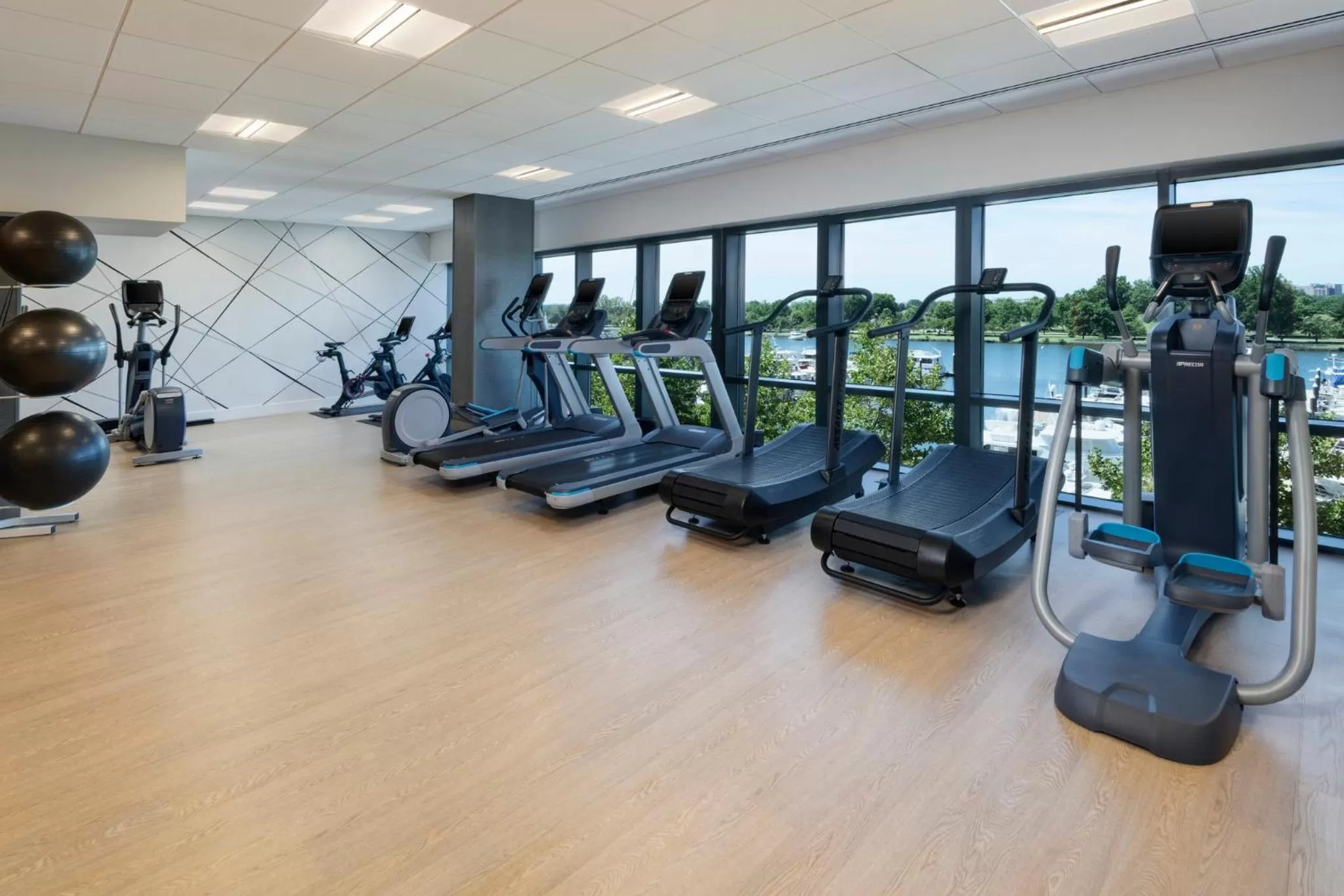 Fitness centre/facilities in InterContinental - Washington D.C. - The Wharf by IHG