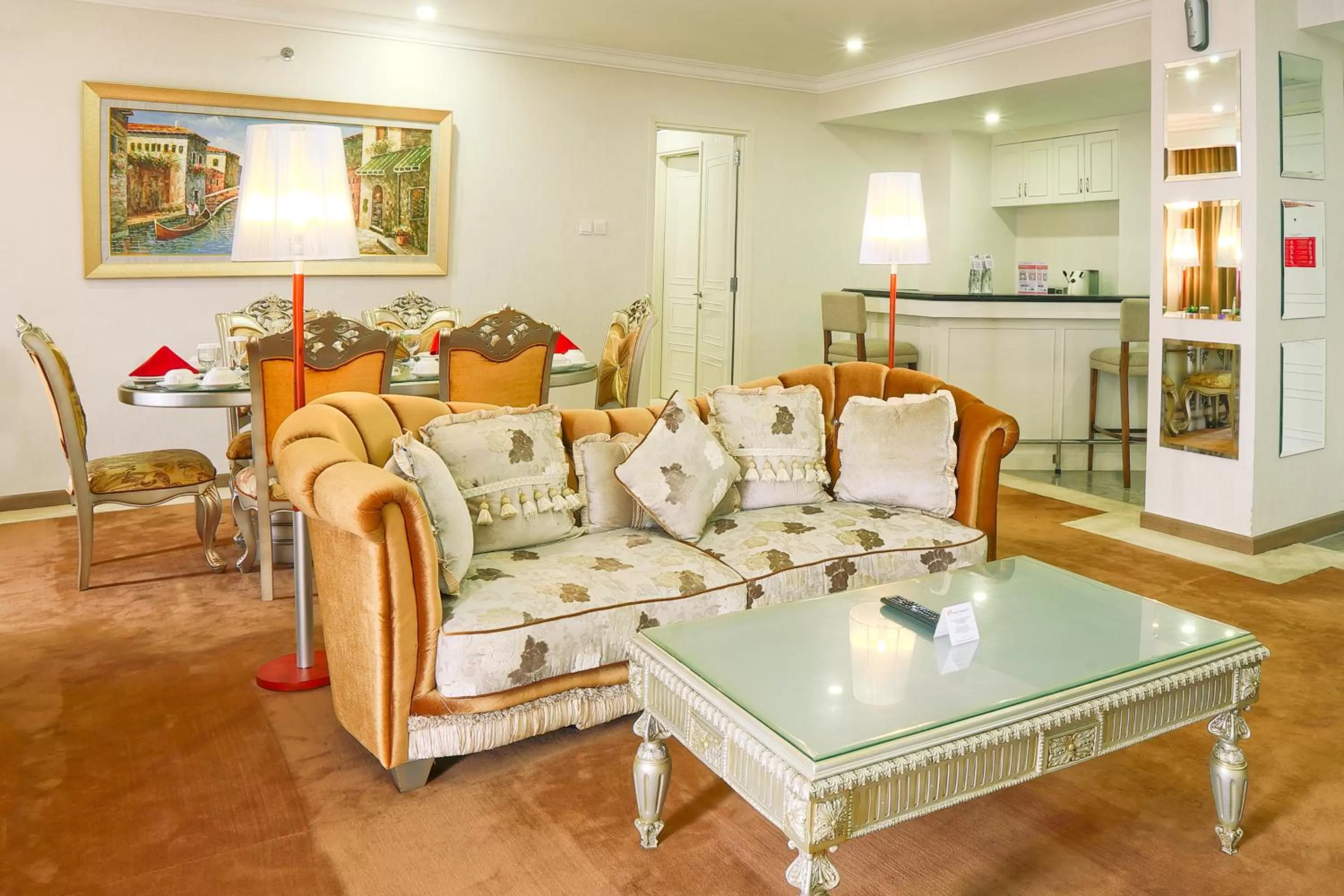 Living room in Swiss-Belhotel Lampung