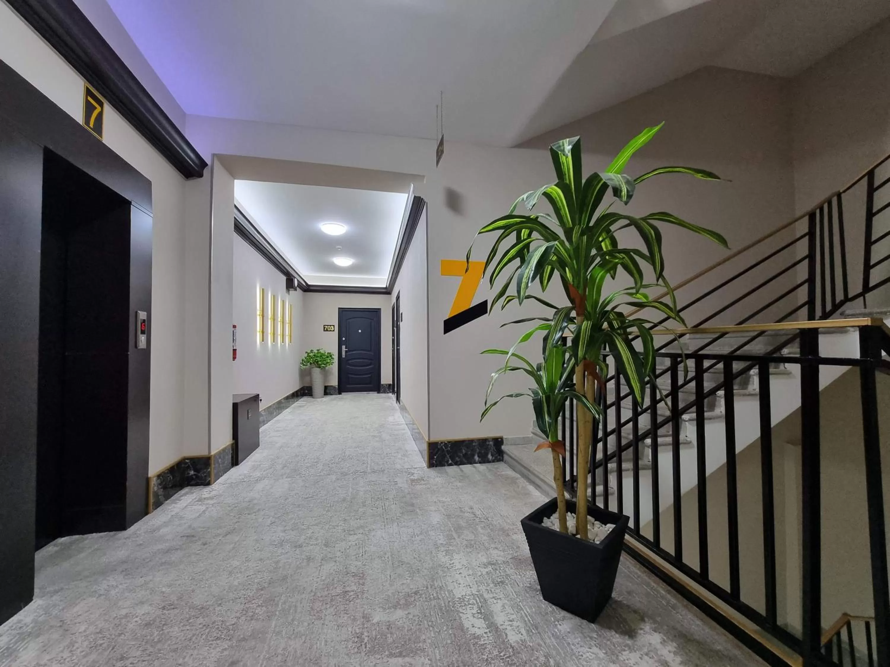 Floor plan in MD Apart Tbilisi