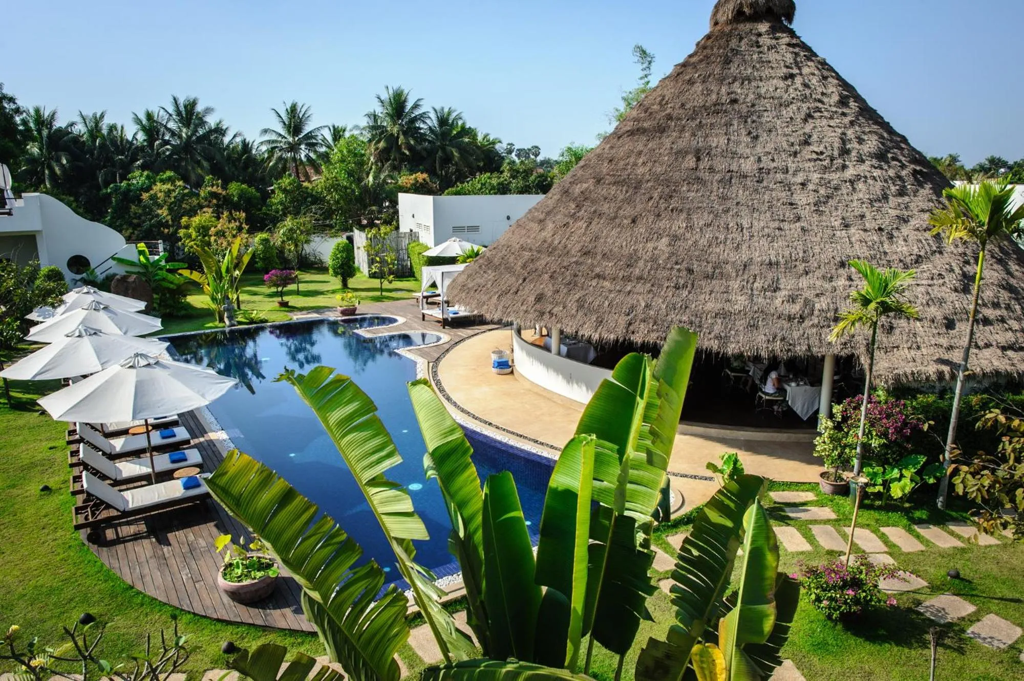 Pool view in Navutu Dreams Resort & Wellness Retreat