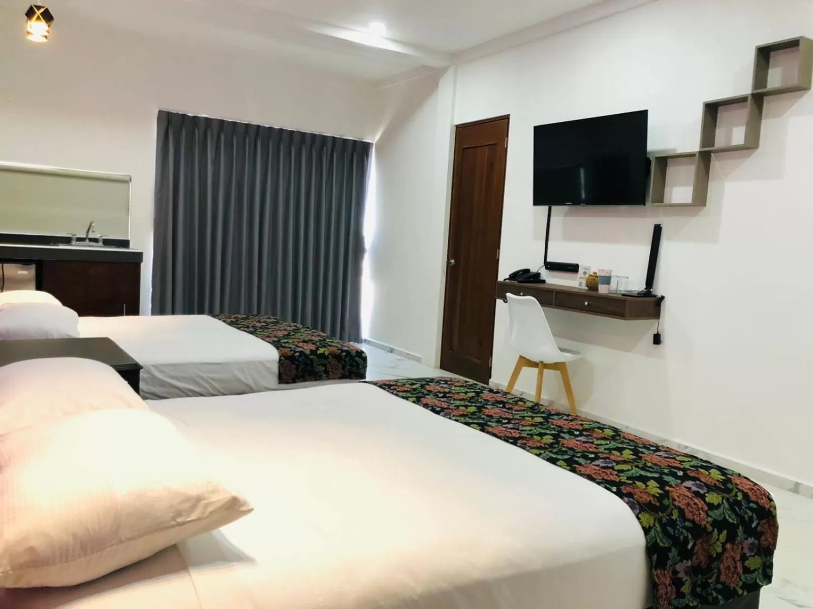 Bed in Hotel Ko'ox Wenne