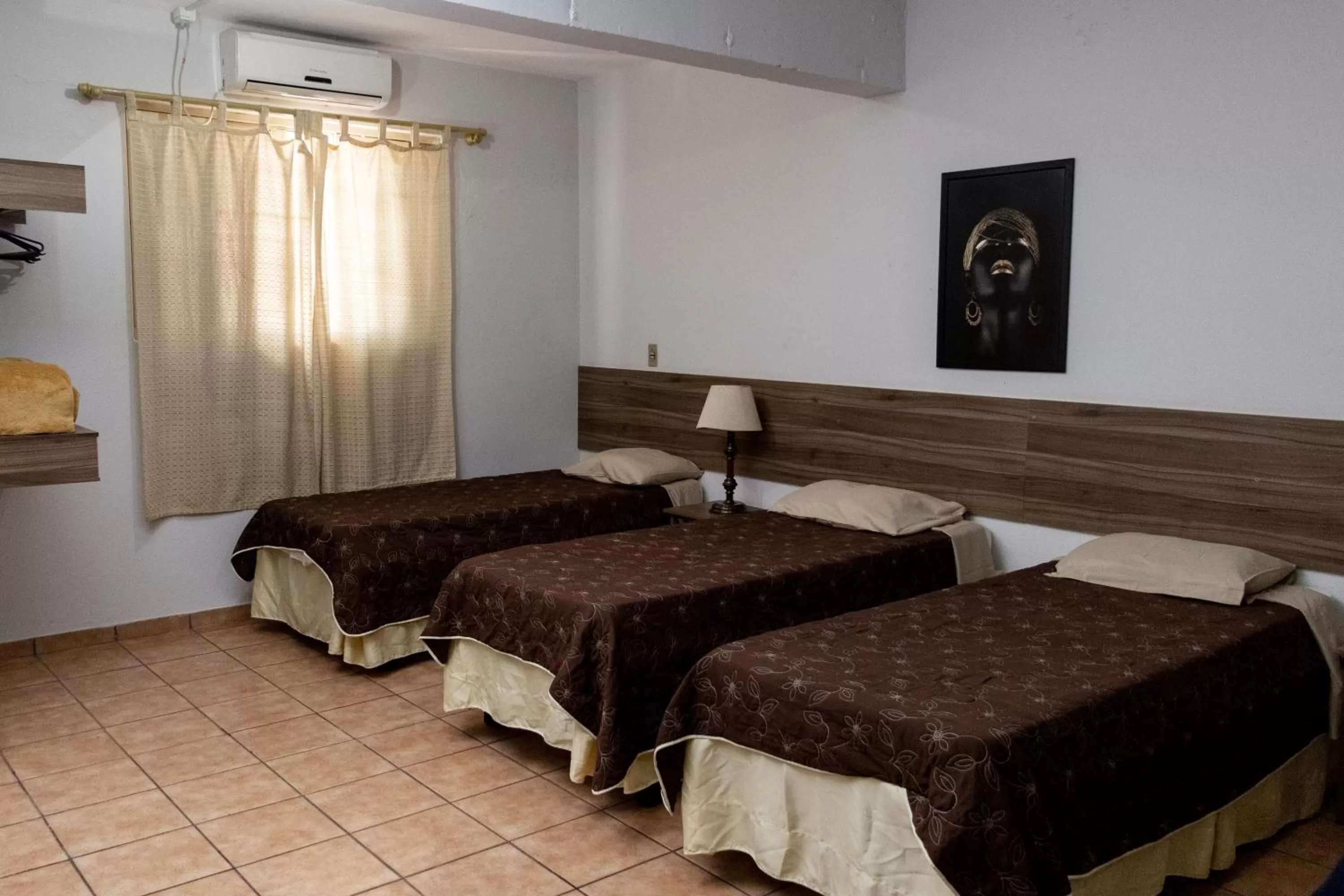 Bed in Hotel Alfa de Bauru Ltda