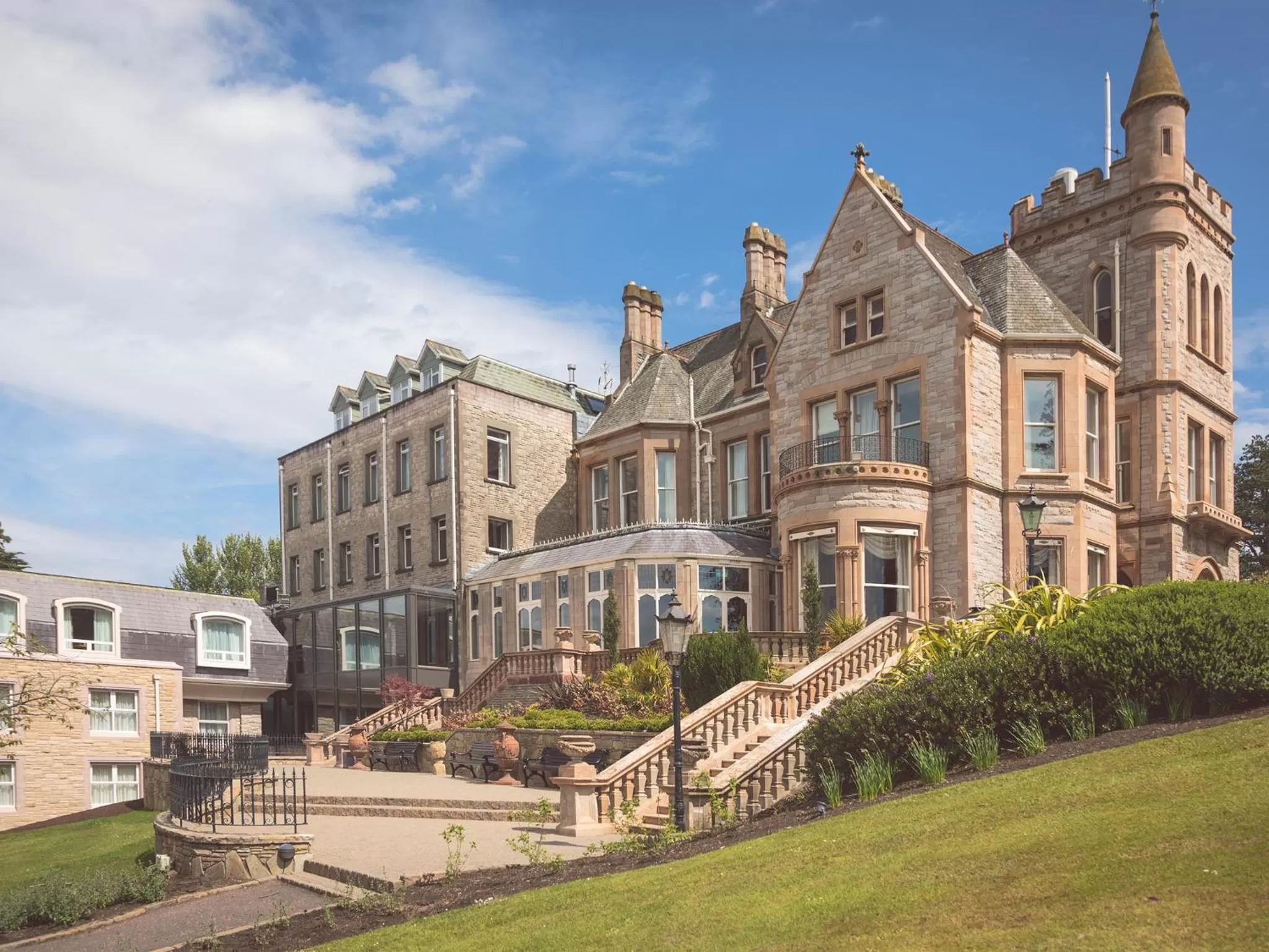 Bird's eye view in The Culloden Estate and Spa