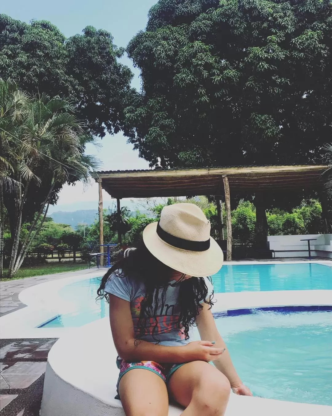 Patio, Swimming Pool in Waka Hotel Rural