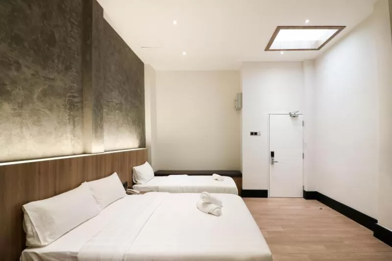 Bed in The NINES HOTEL Malacca