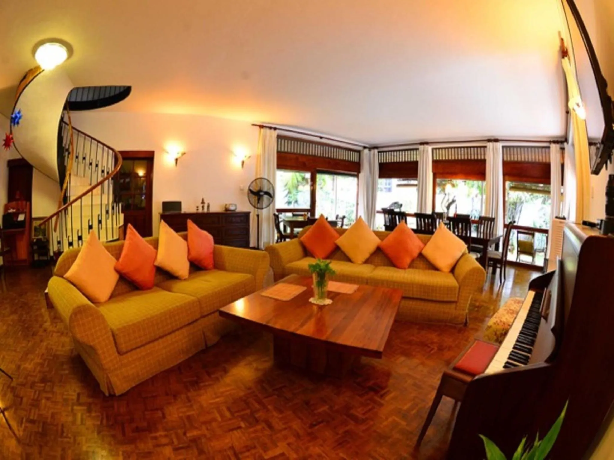 Living room in Colombo Villa