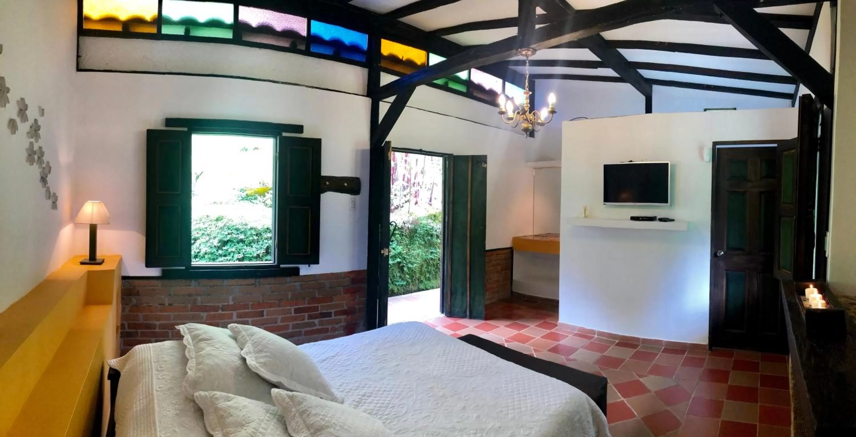 Decorative detail in Hotel Vísperas