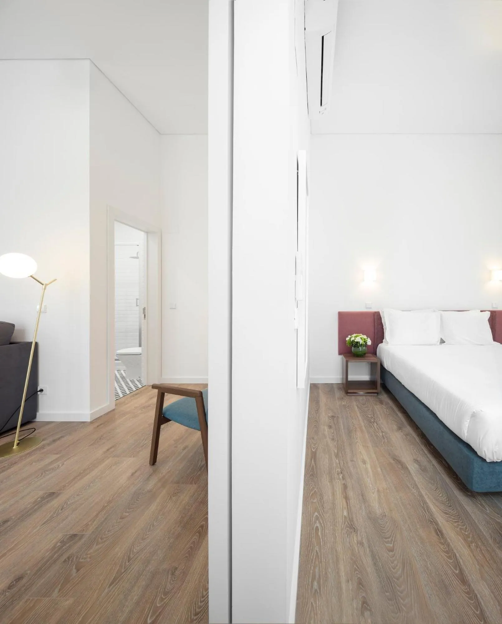 Bedroom, Bed in Lisbon Serviced Apartments - Chiado Emenda