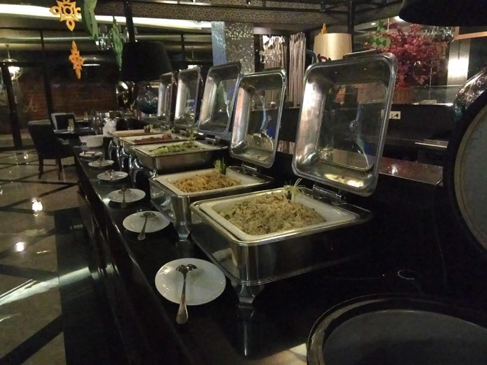 Buffet breakfast in Amaroossa Grande