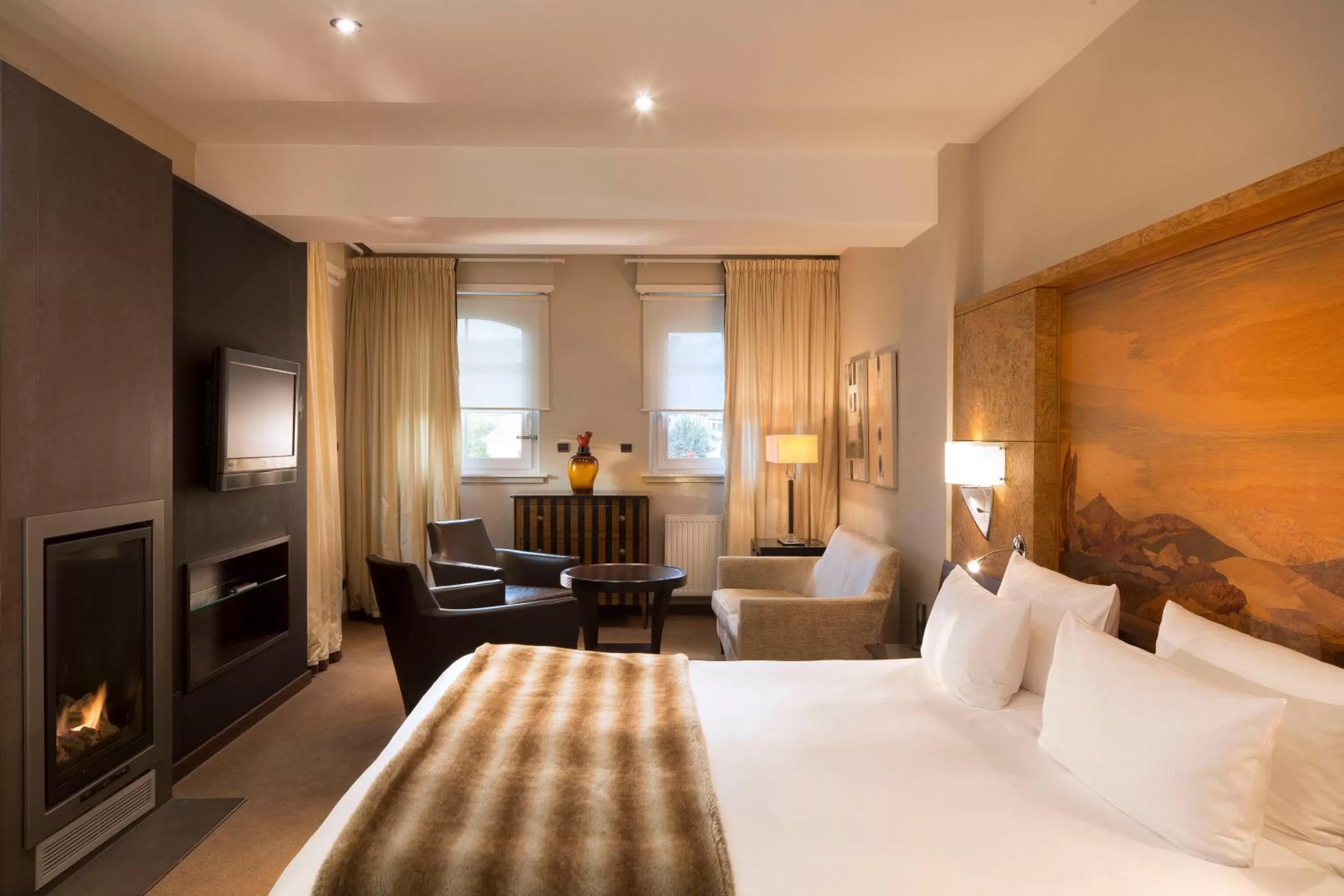 Deluxe Double Room with Asiane Spa Access in Le Parc Hôtel Obernai & Yonaguni Spa