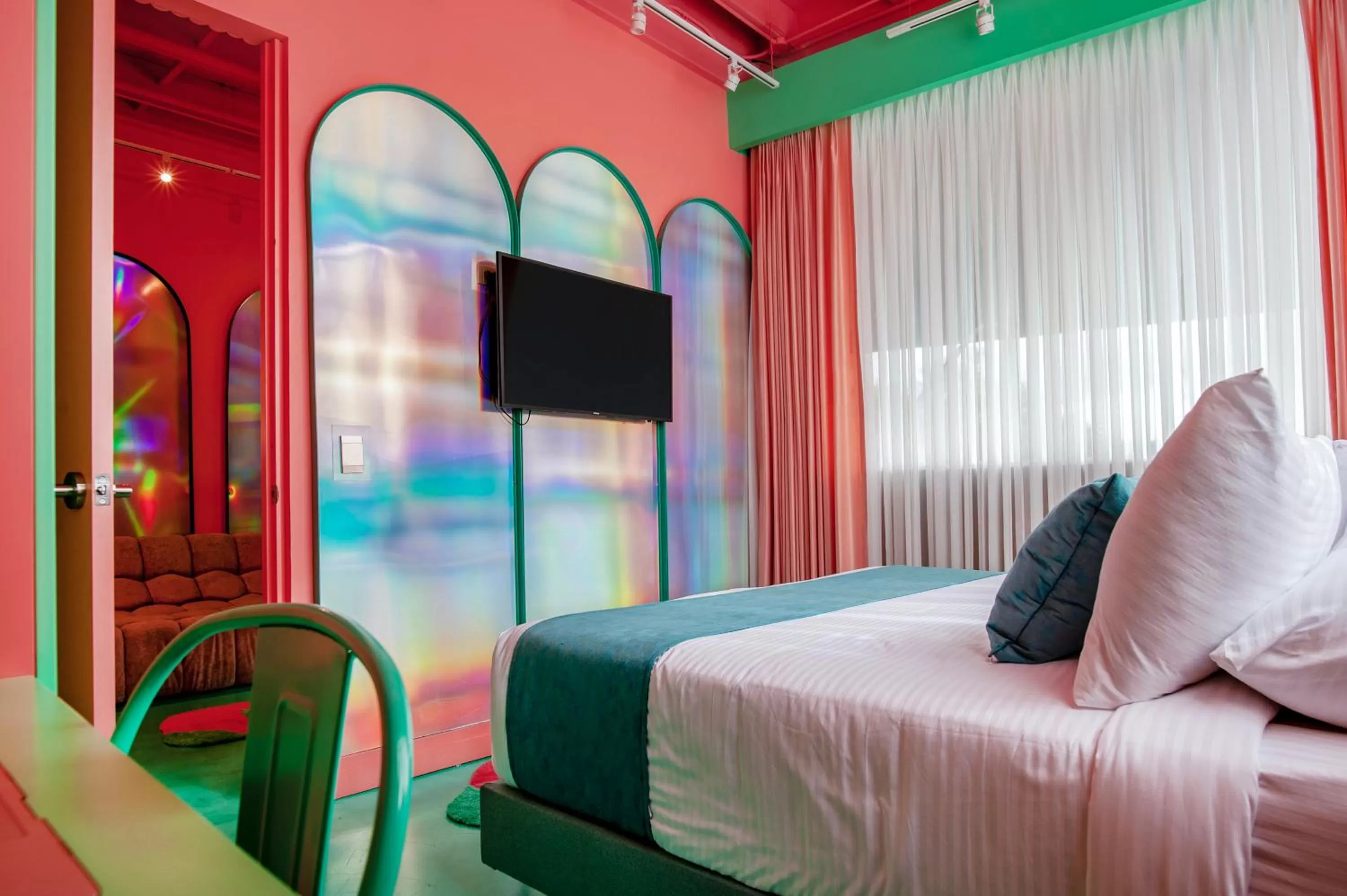 Bed in Hemma Bogotá Country Luxury Suites Hotel