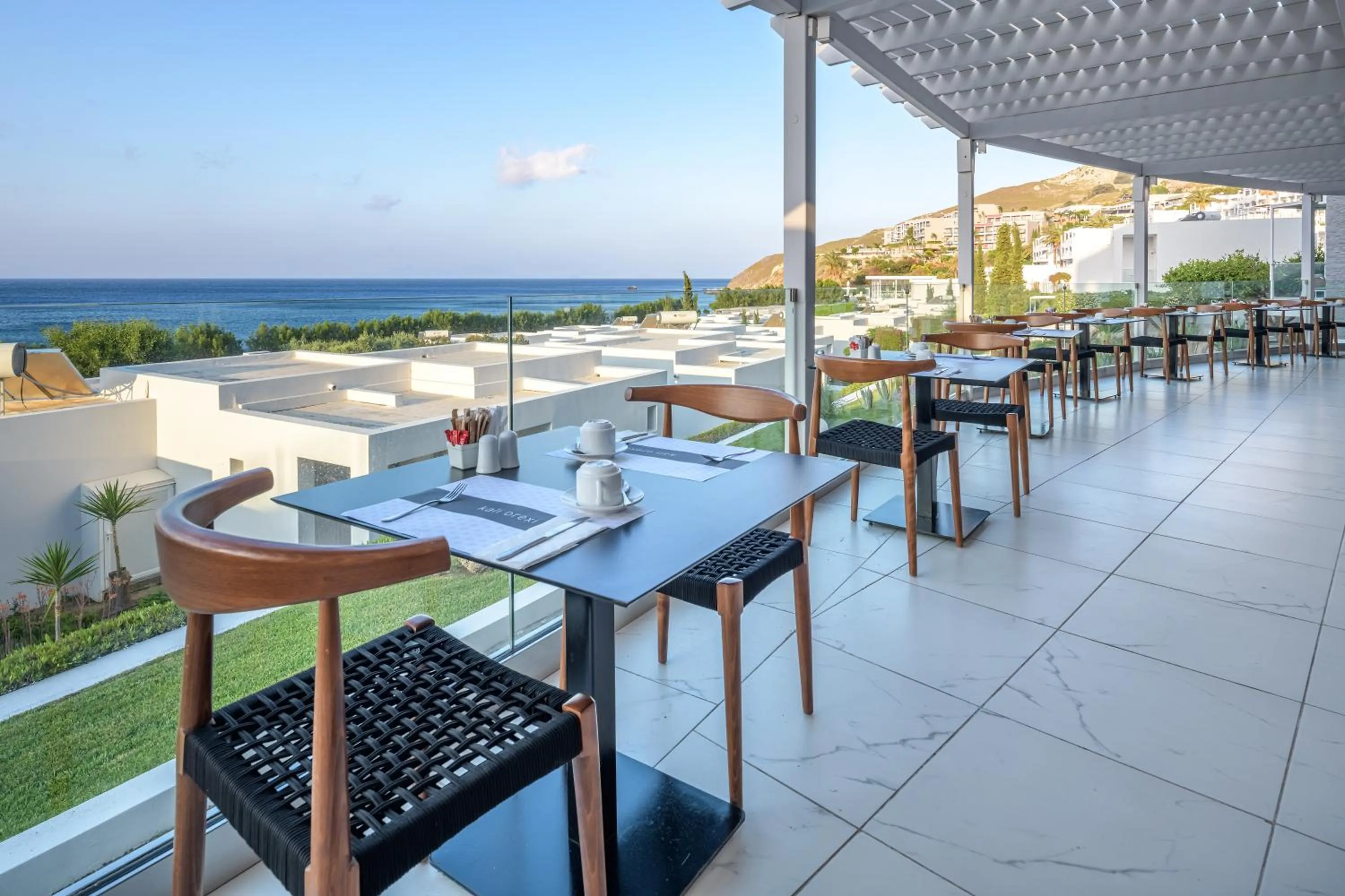 Breakfast in Dimitra Beach Hotel & Suites