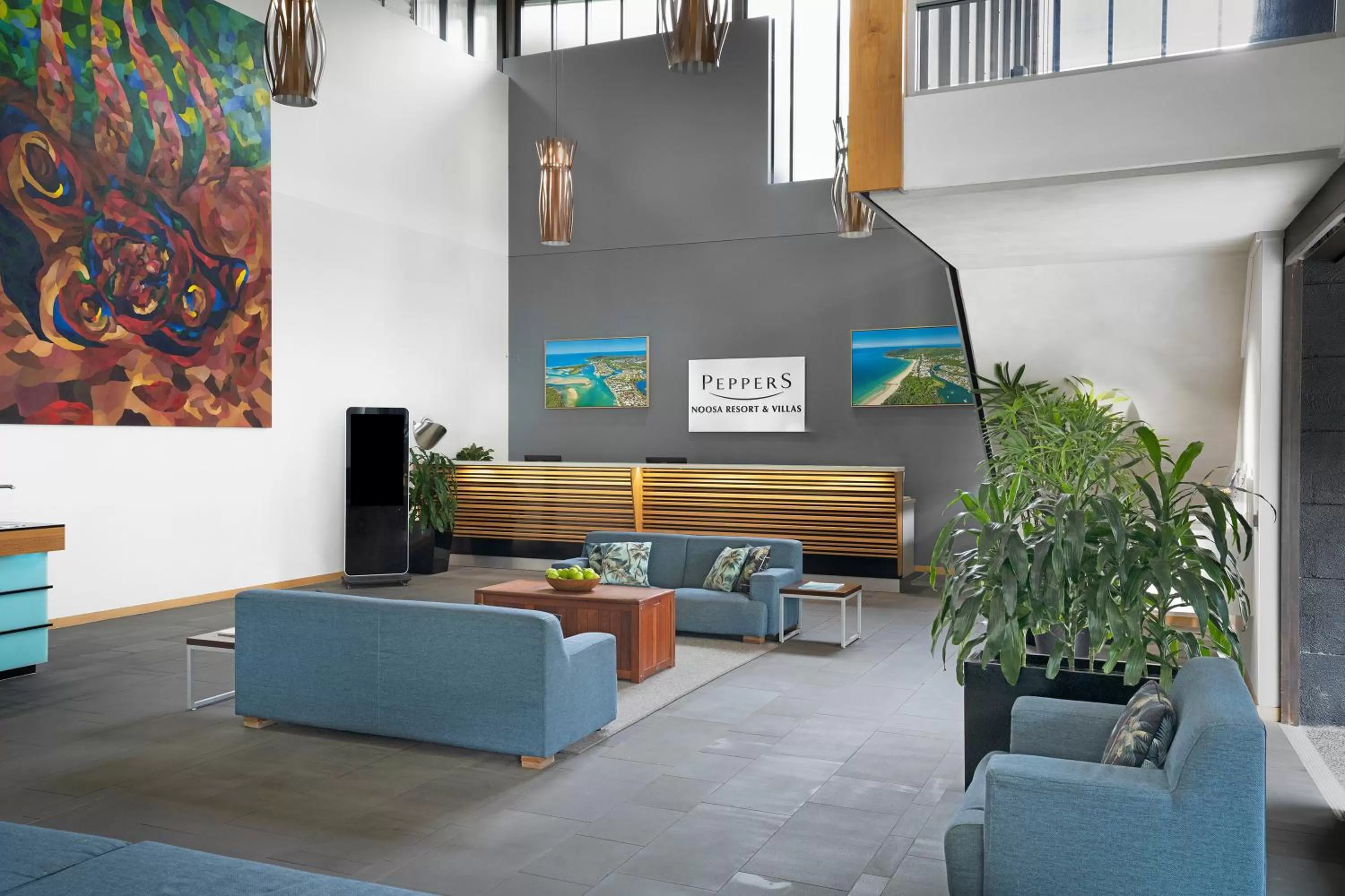 Lobby or reception in Peppers Noosa Resort and Villas