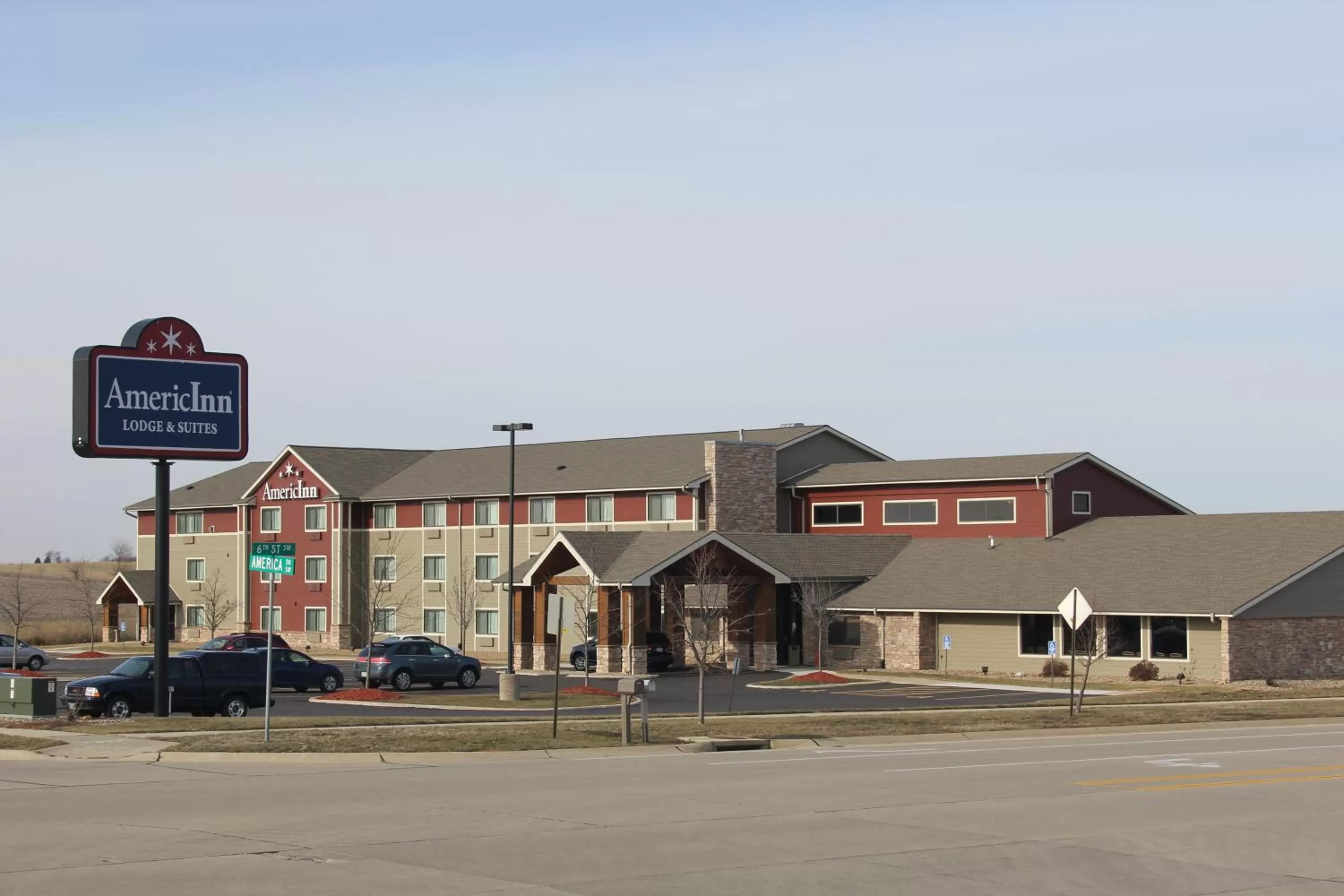 Property building in AmericInn by Wyndham Cedar Rapids Airport