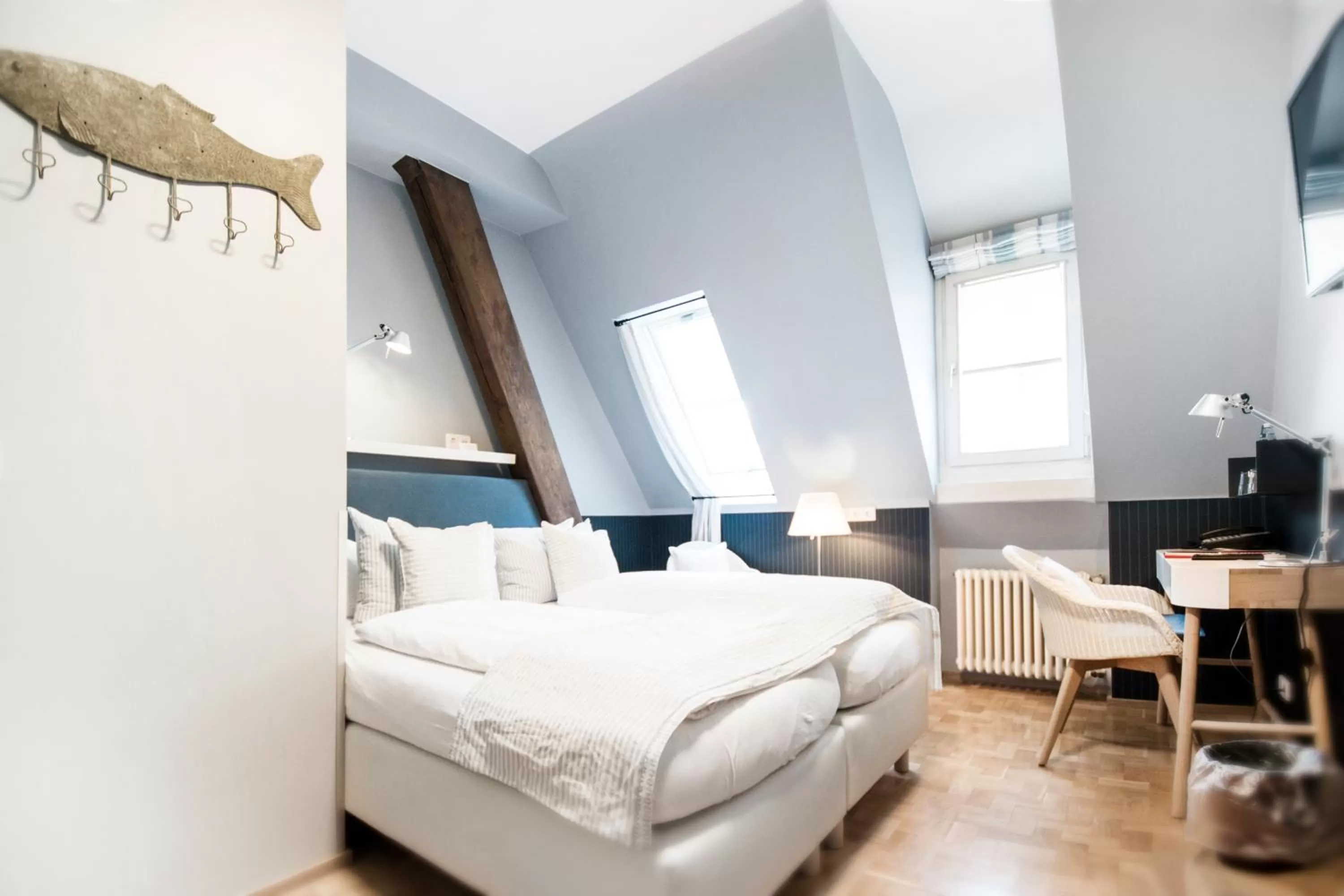 Photo of the whole room, Bed in Romantik Hotel Barbarossa