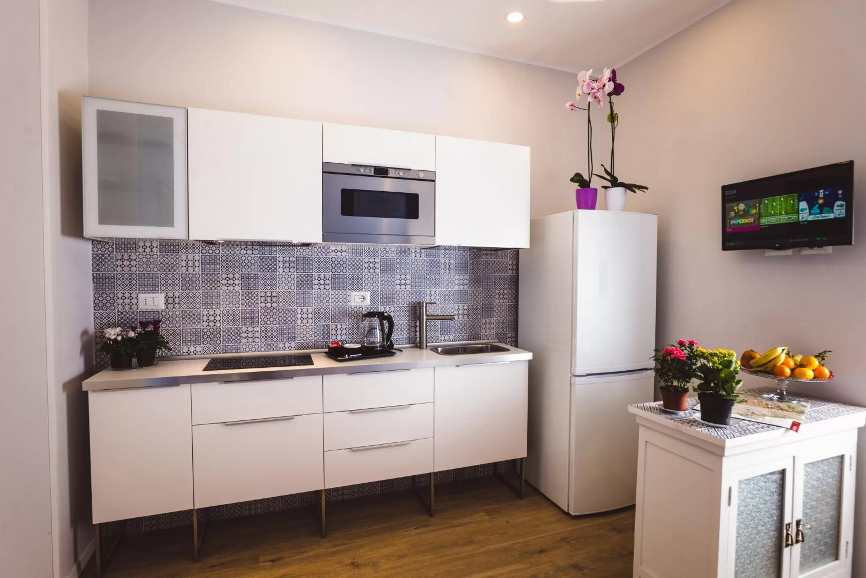 Dining area in Angelina Rooms in Rome