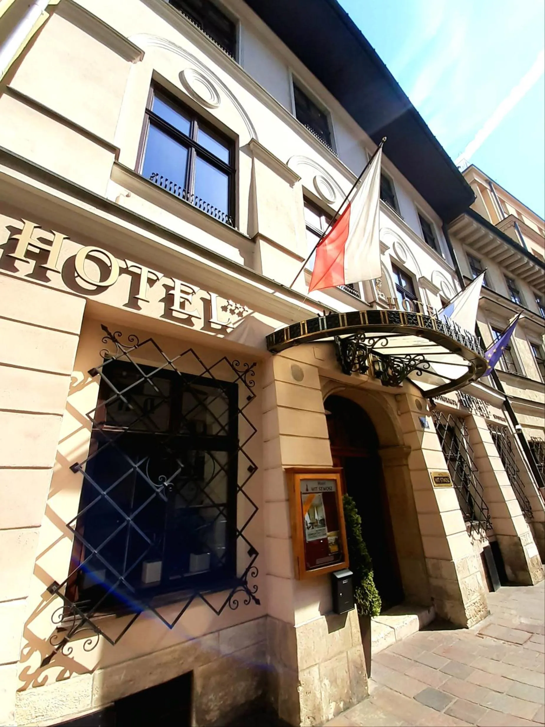 Facade/entrance in Hotel Wit Stwosz