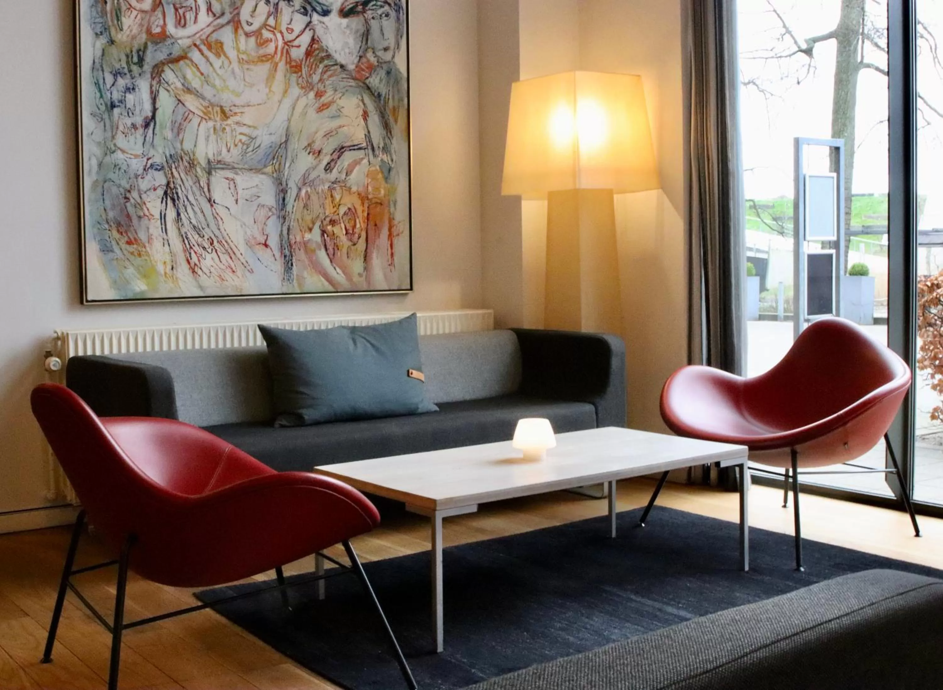 Lounge or bar in Radisson Hotel Papirfabrikken Silkeborg