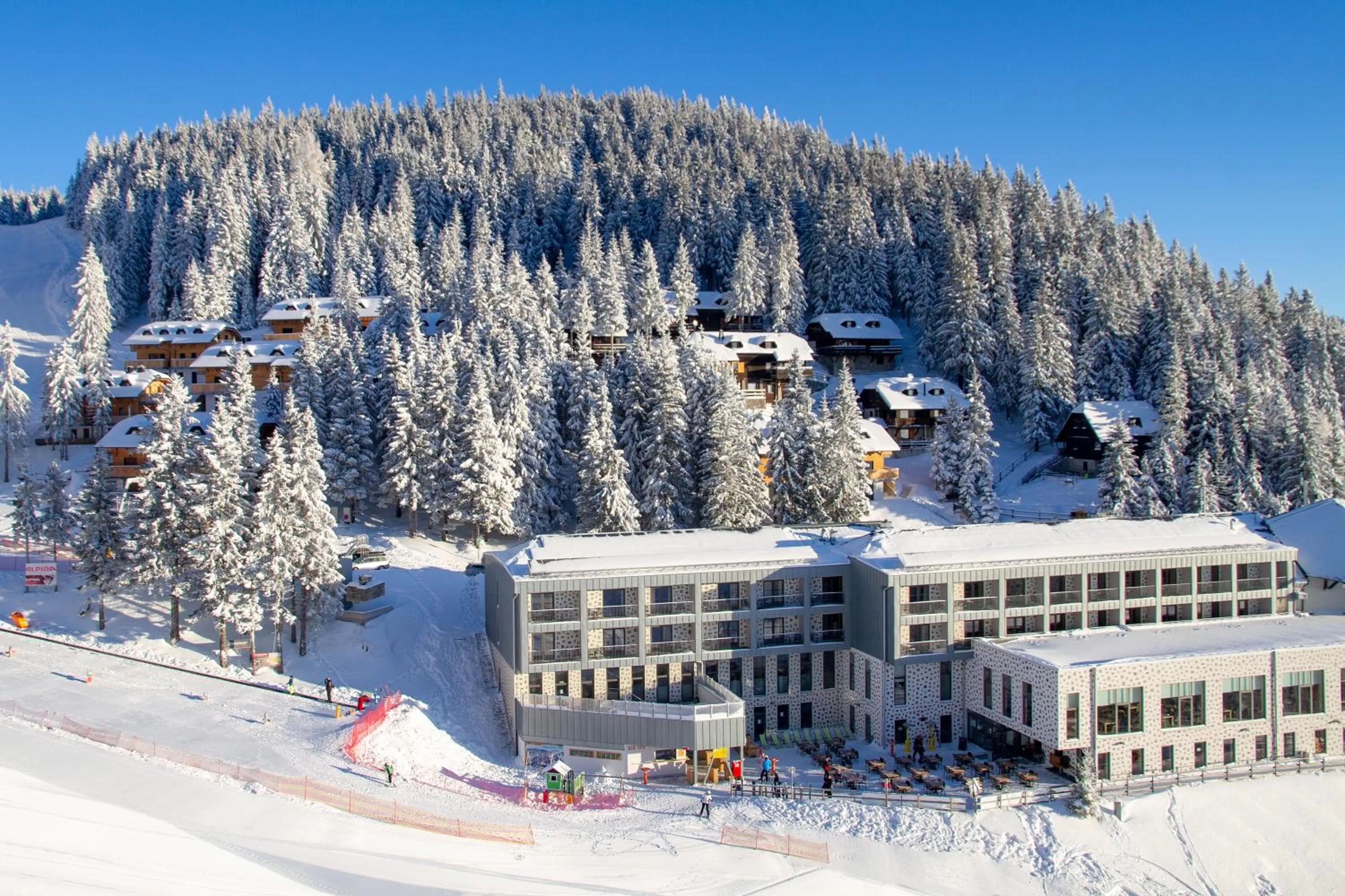 Property building in Wellness Hotel Montis