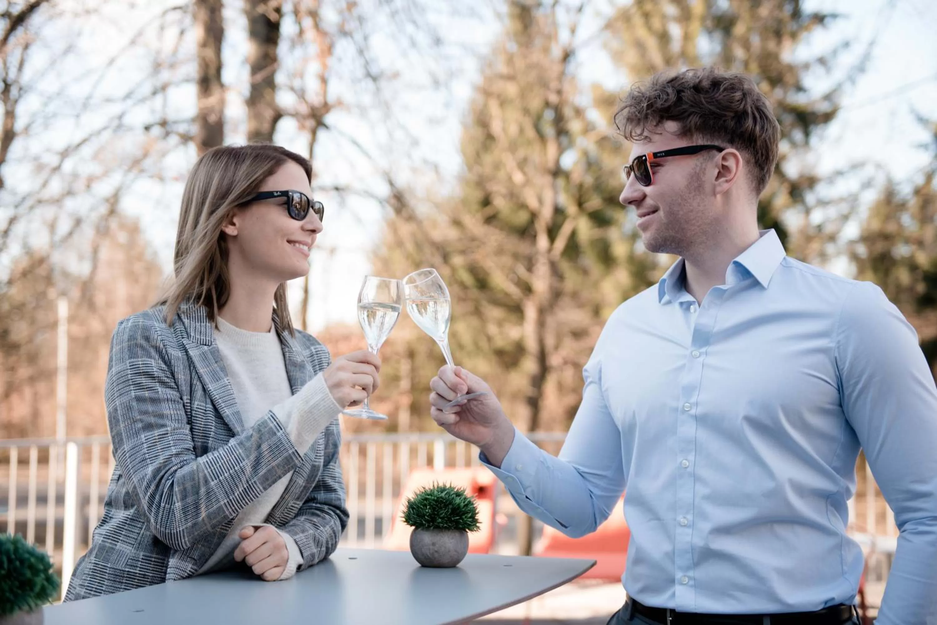 Drinks in Airbase Hotel