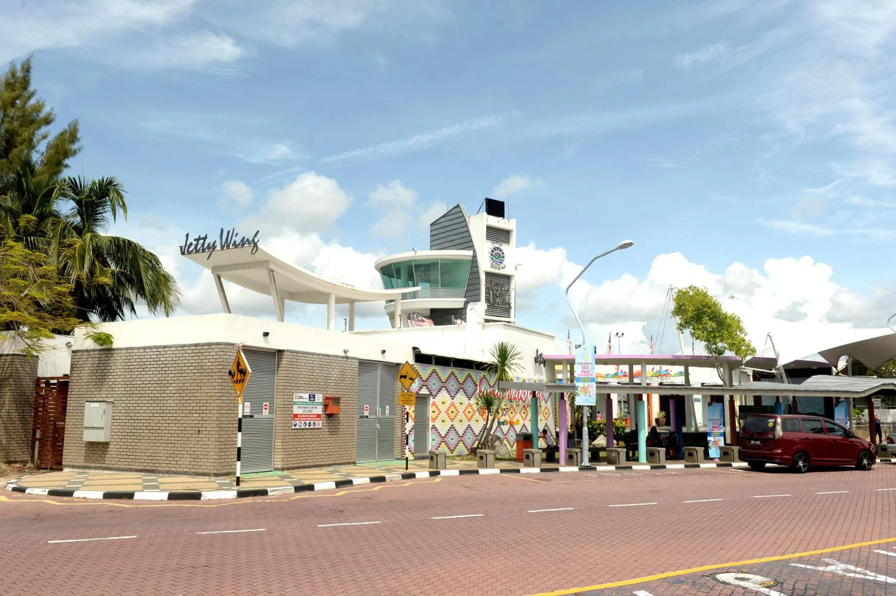 Property building in Brezza Hotel Lumut