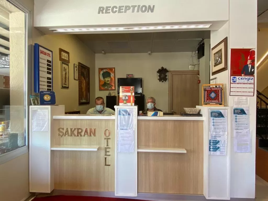 Lobby or reception in Sakran Hotel