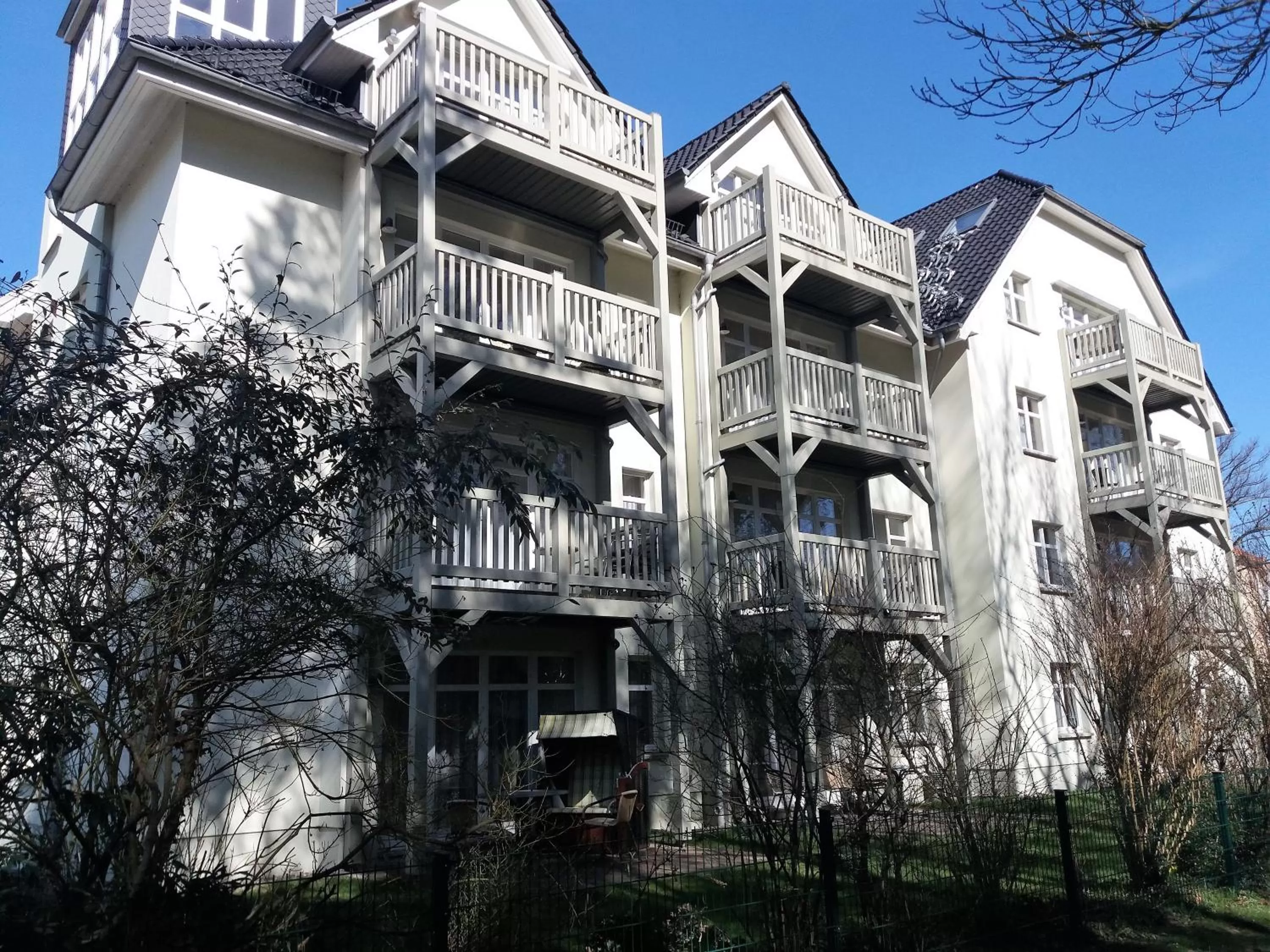 Property building in Am Weststrand Apartmenthaus Waldeck