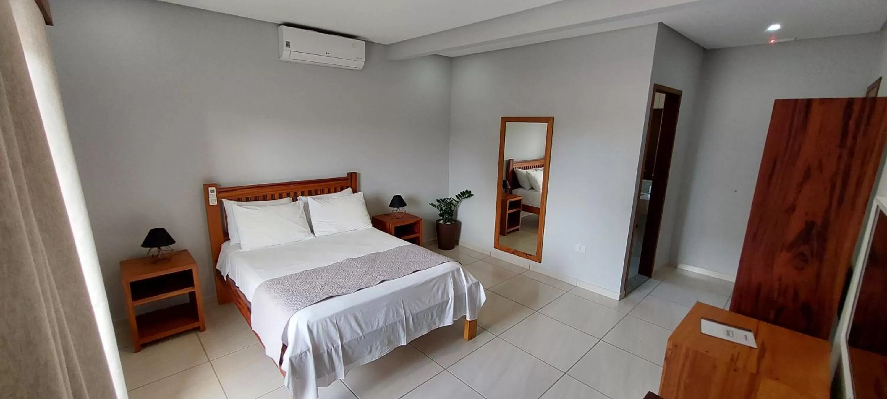 Bed in Pousada das Saíras