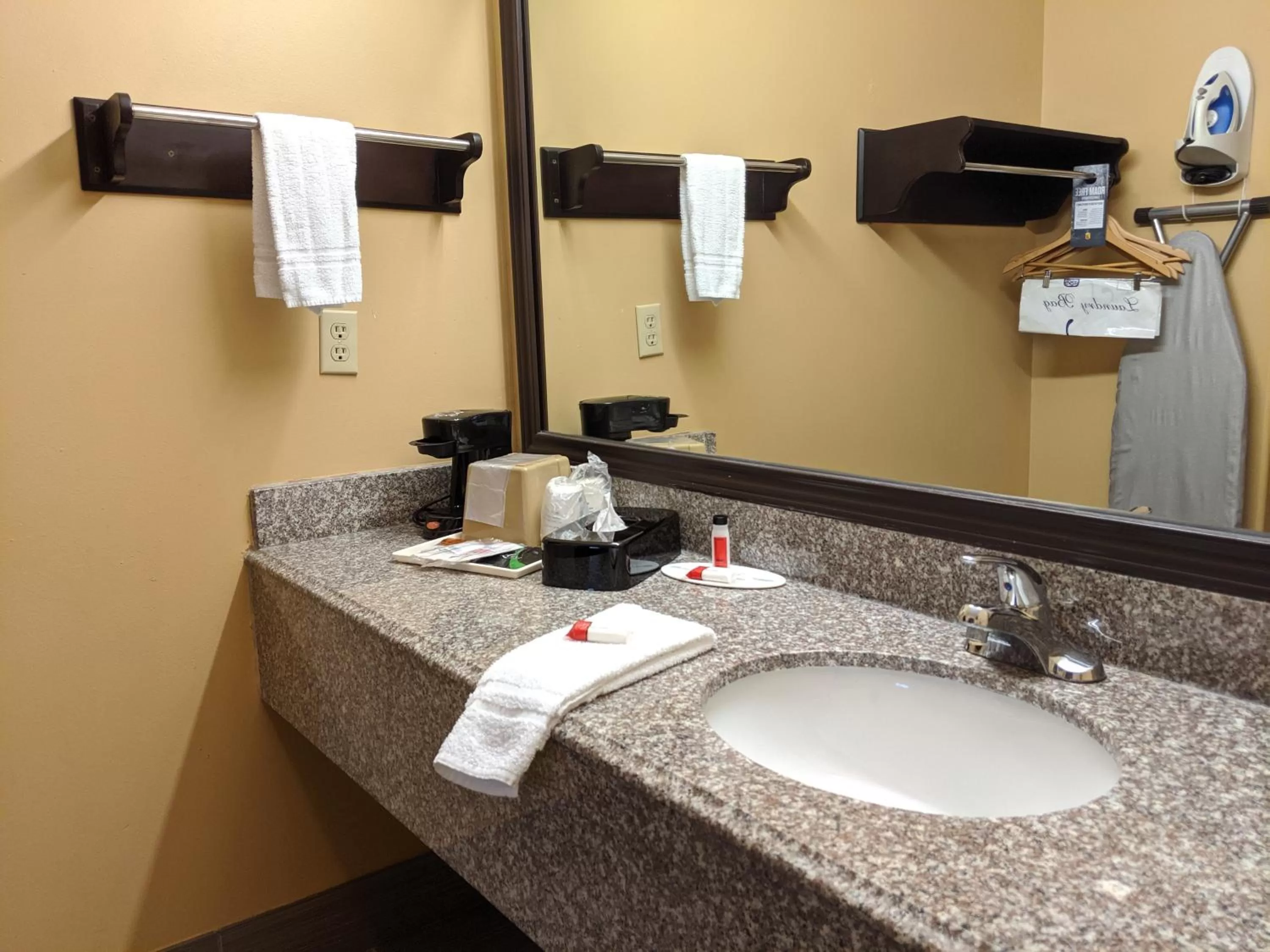 Bathroom in Super 8 by Wyndham Willowbrook Houston