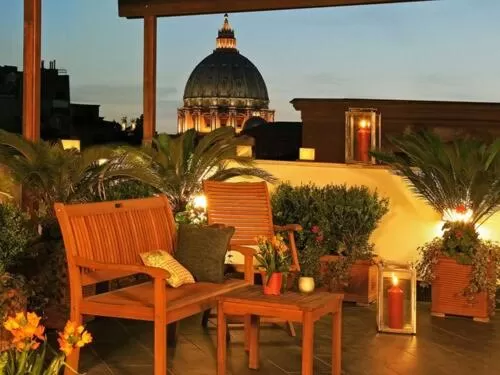 City view in Hotel Arcangelo