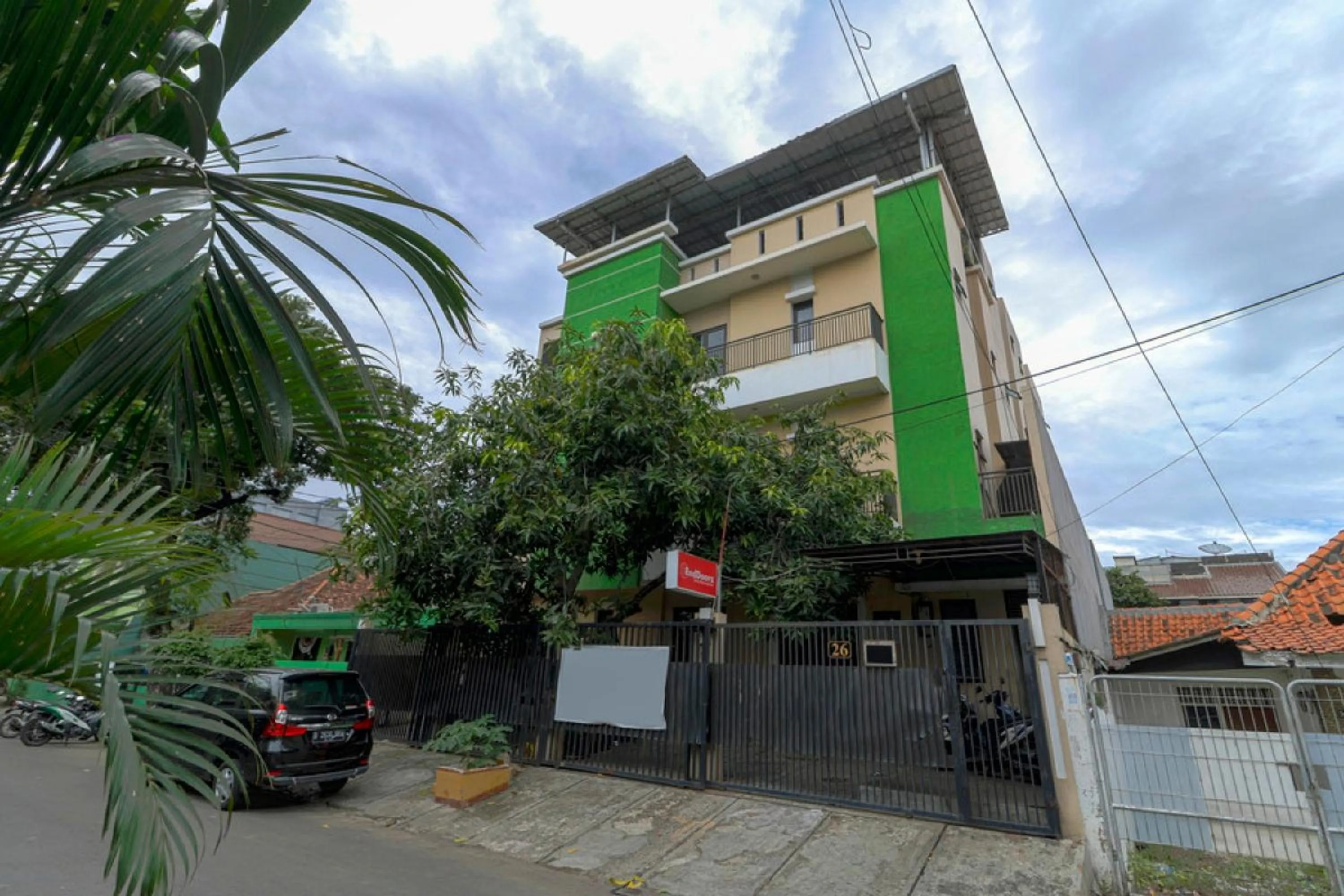 Property building in RedDoorz Plus near Trisakti University