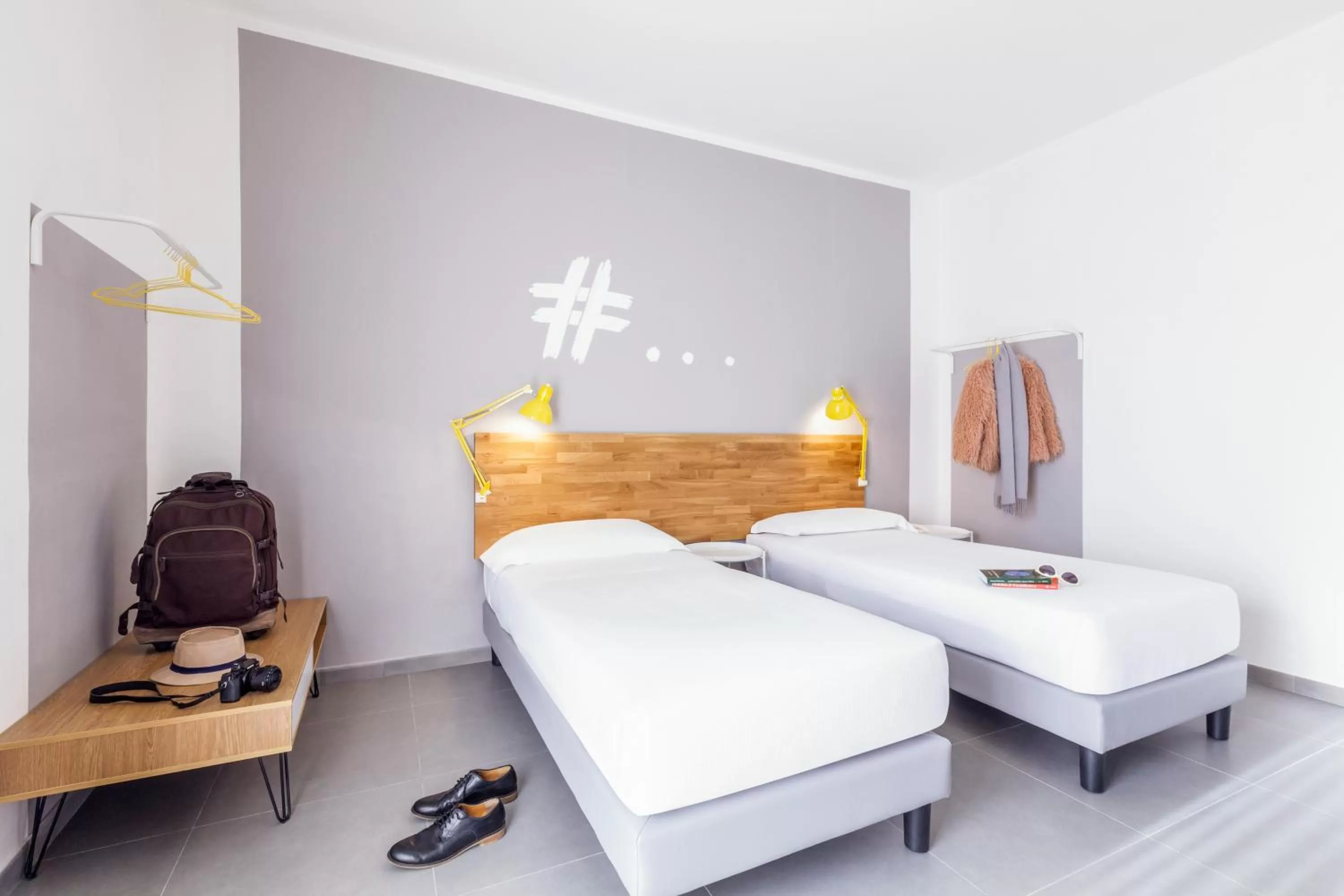 Bed in Ibis Styles Brindisi