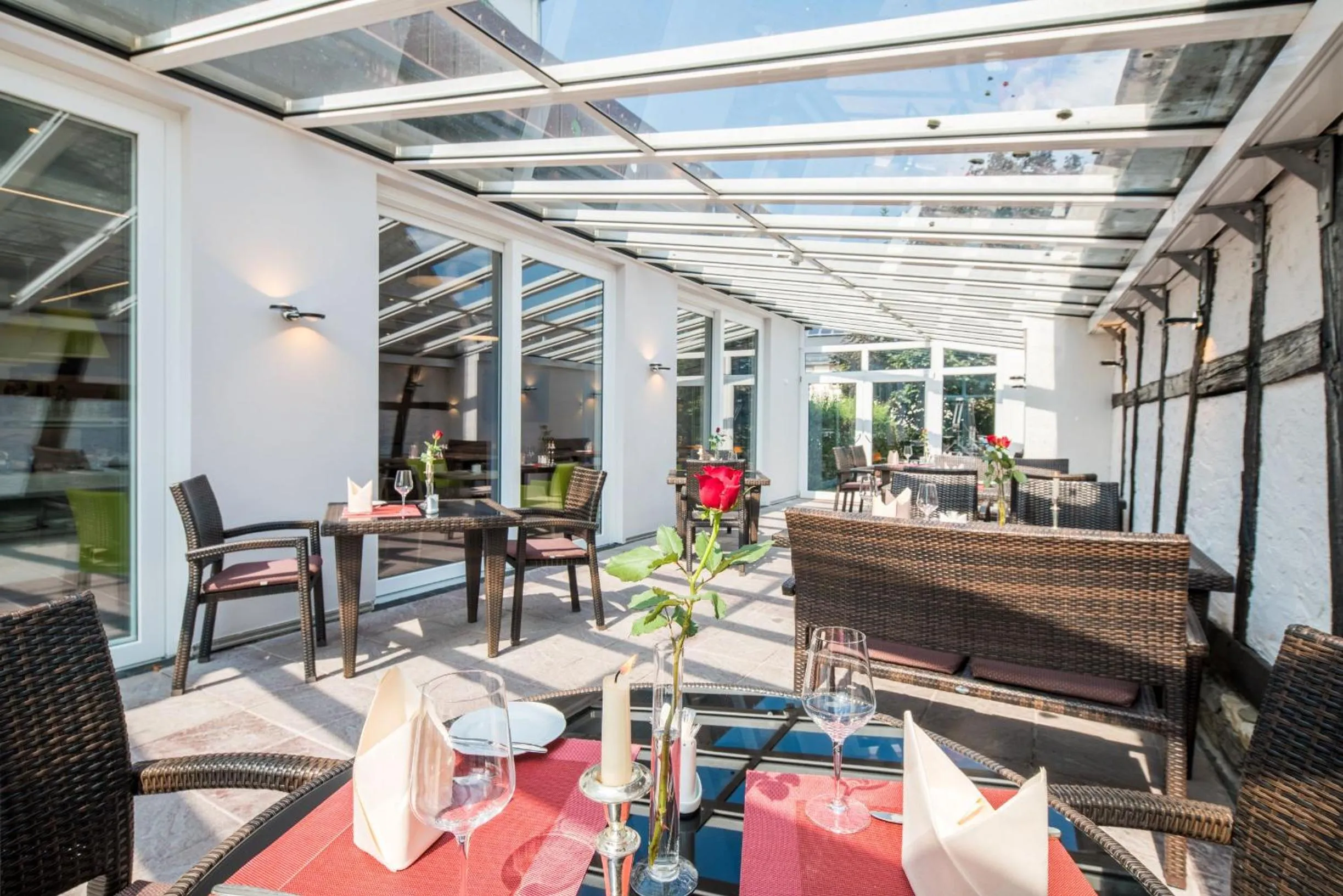 Balcony/Terrace in Best Western Hotel St. Michael