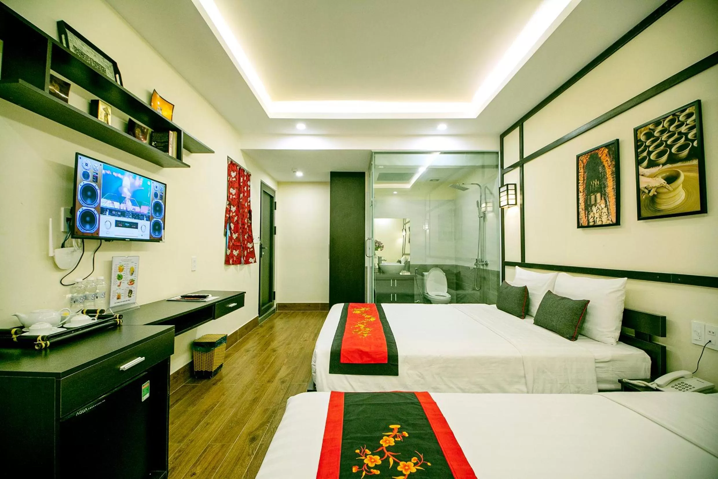 Bed in Hoi An Riverland Villa - Hoi An Center